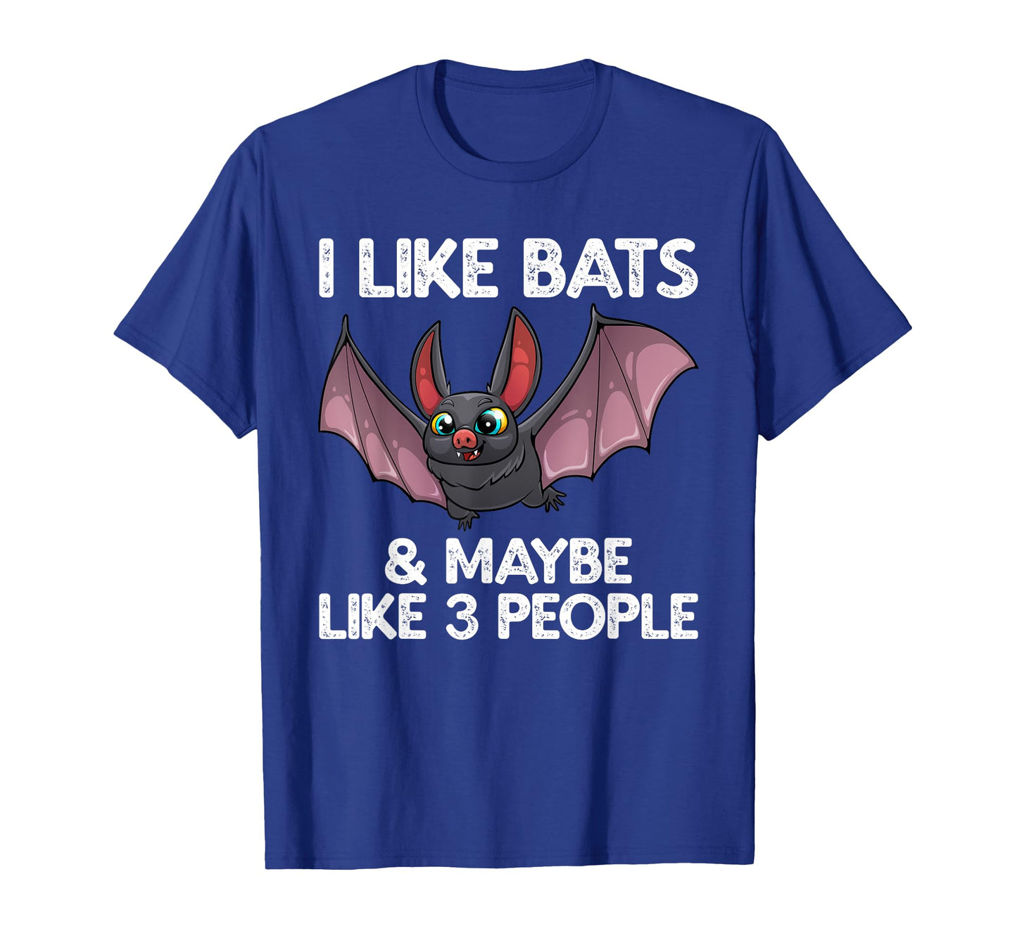 Cute Bat Art For Men Women Nocturnal Bird Creature Bat Lover T-Shirt