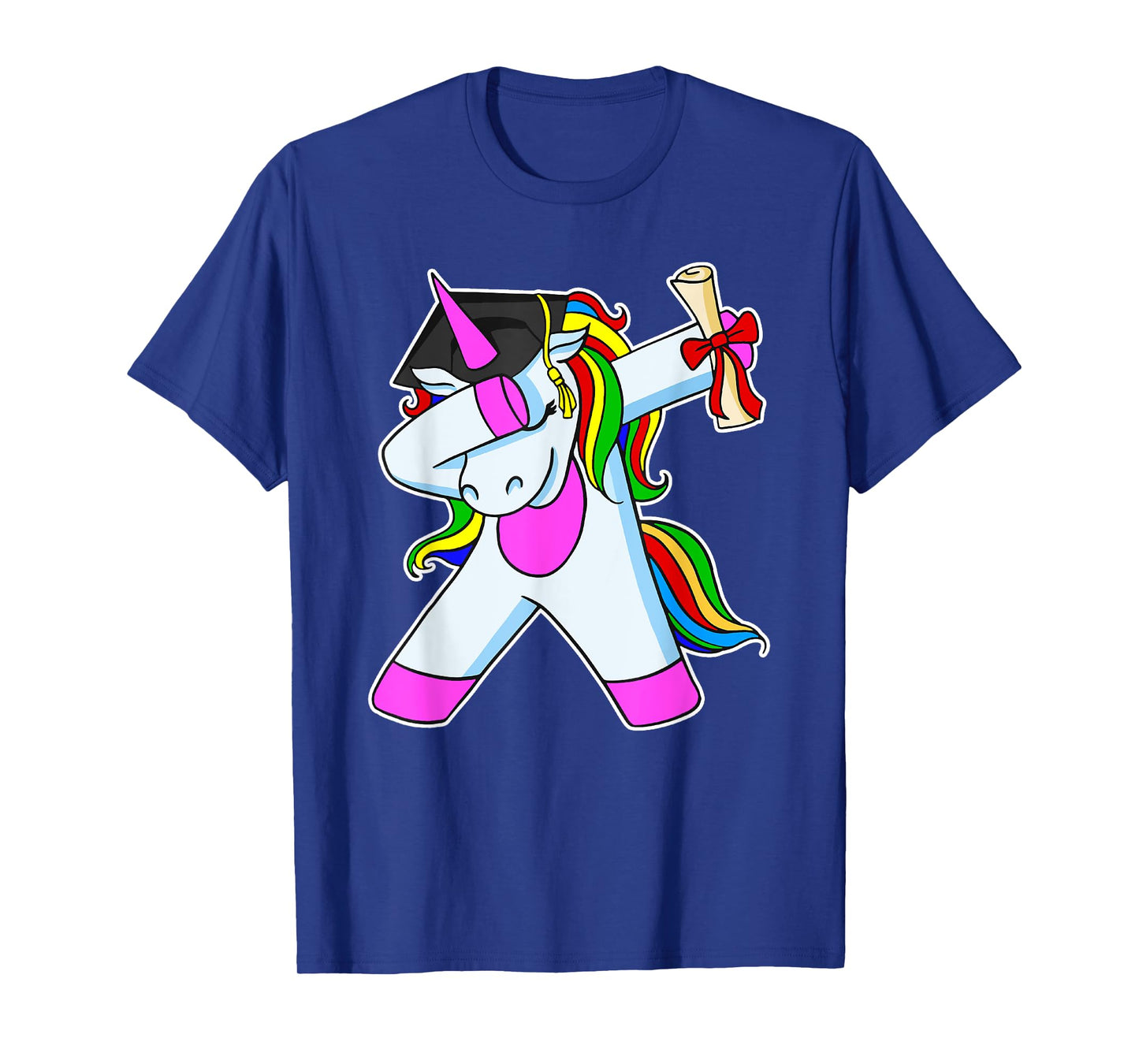 Graduation Unicorn Nursery College Primary School T-Shirt