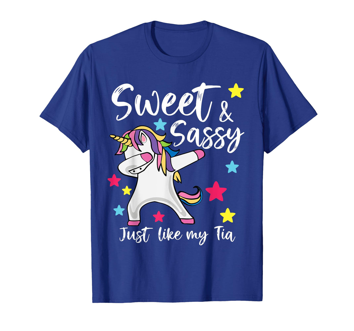 Sweet and Sassy Just Like My Tia Matching Aunt Niece T-Shirt