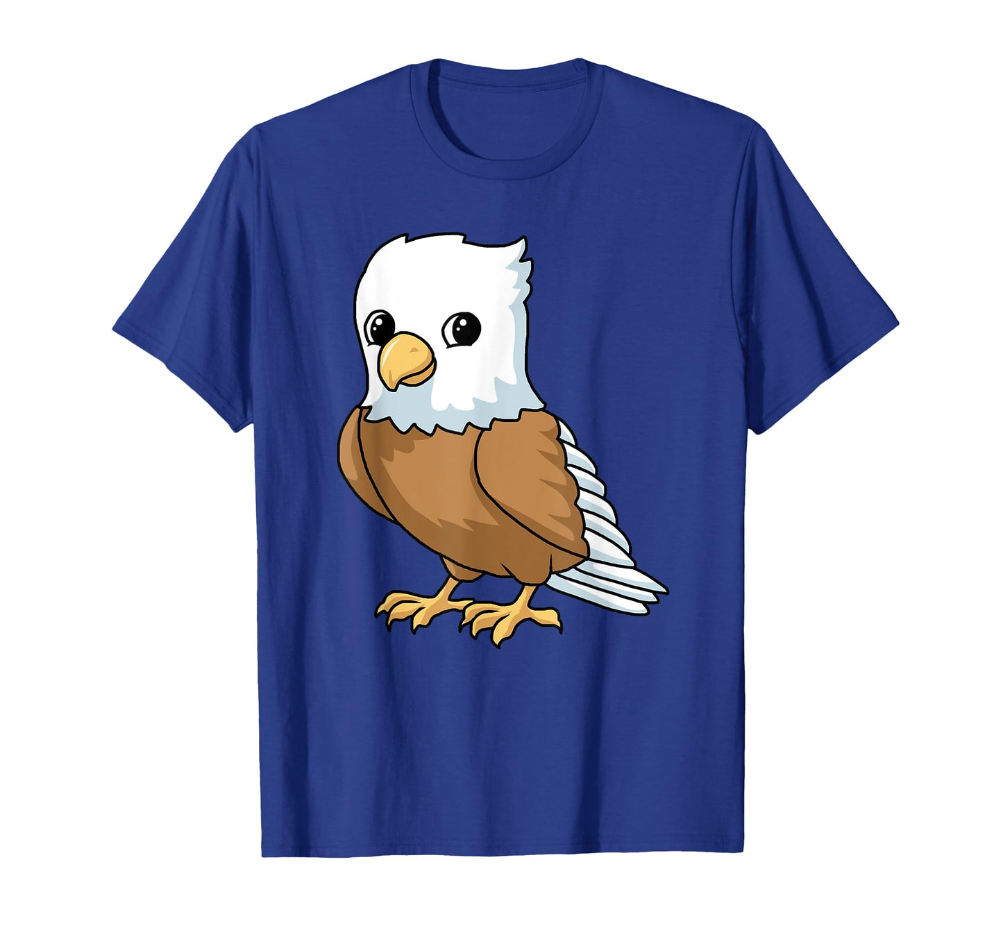 Cute baby eagle as a gift bird drawn painted T-Shirt