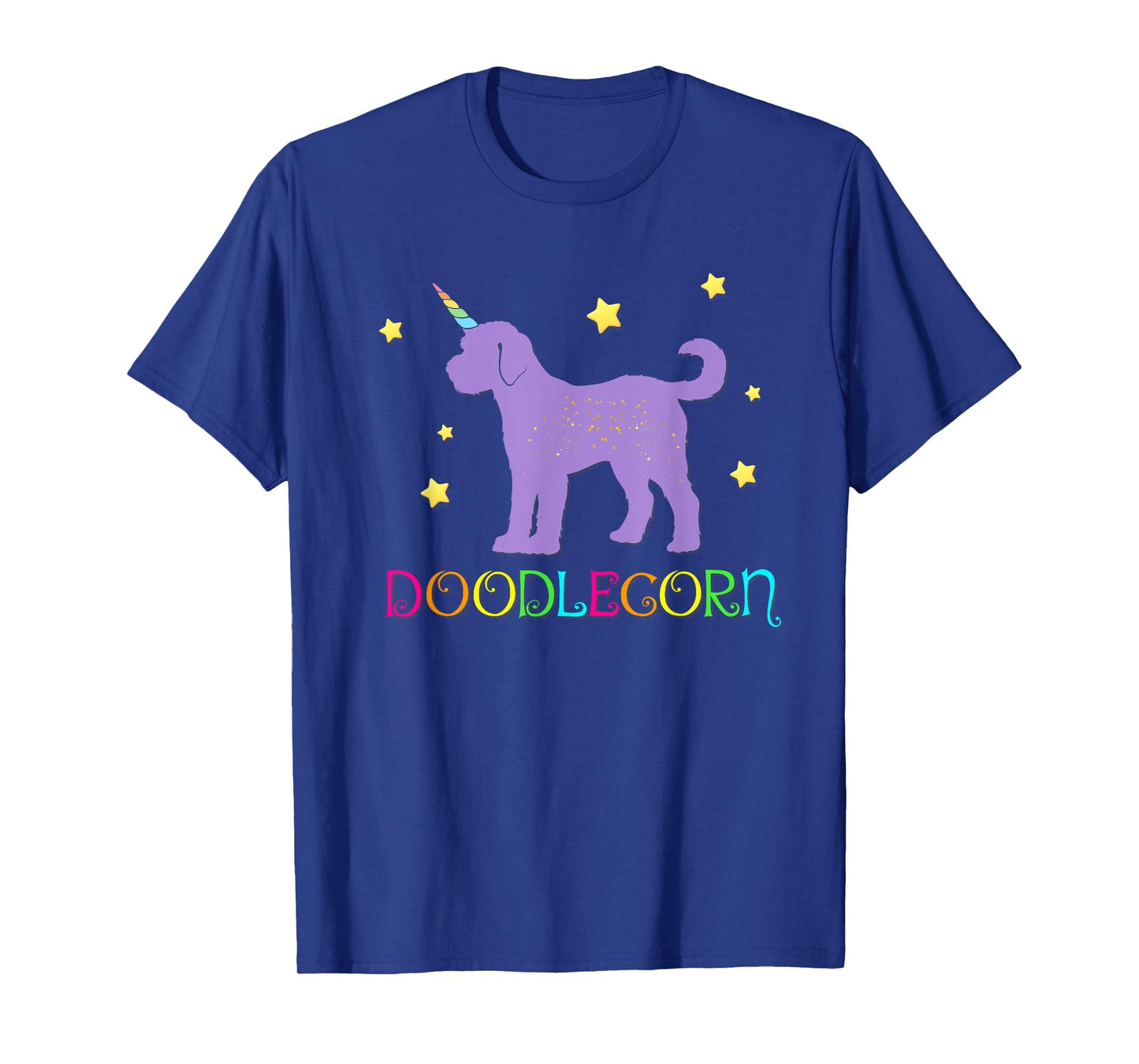 Doodlecorn Doodle Dog Unicorn Aussiedoodle Sheepadoodle Men Women Kids T-Shirt