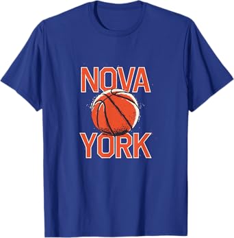 Nova York Basketball Tee - Funny Nova York Design T-Shirt