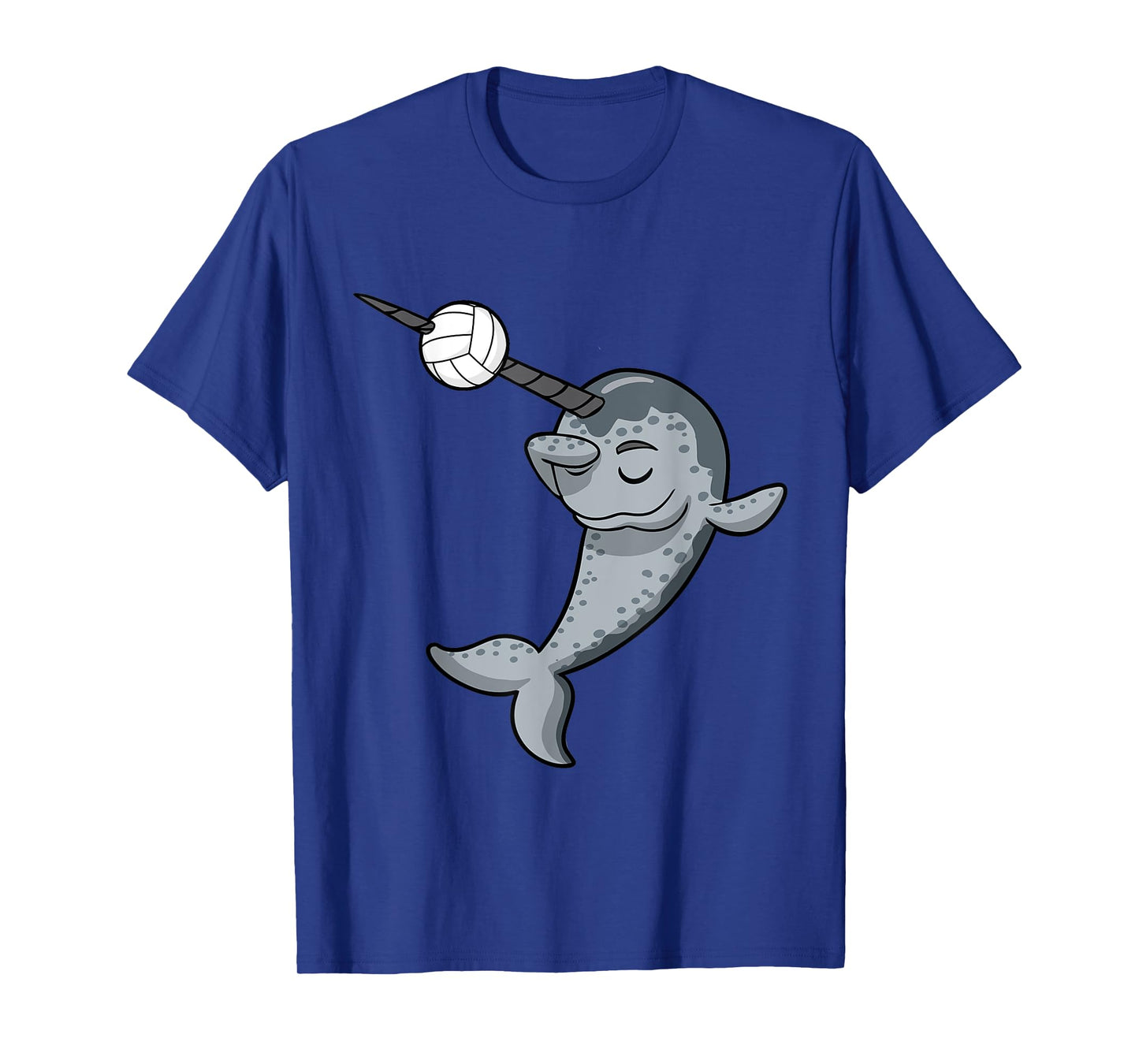 Dabbing Narwhal Volleyball Player Coach Team T-Shirt