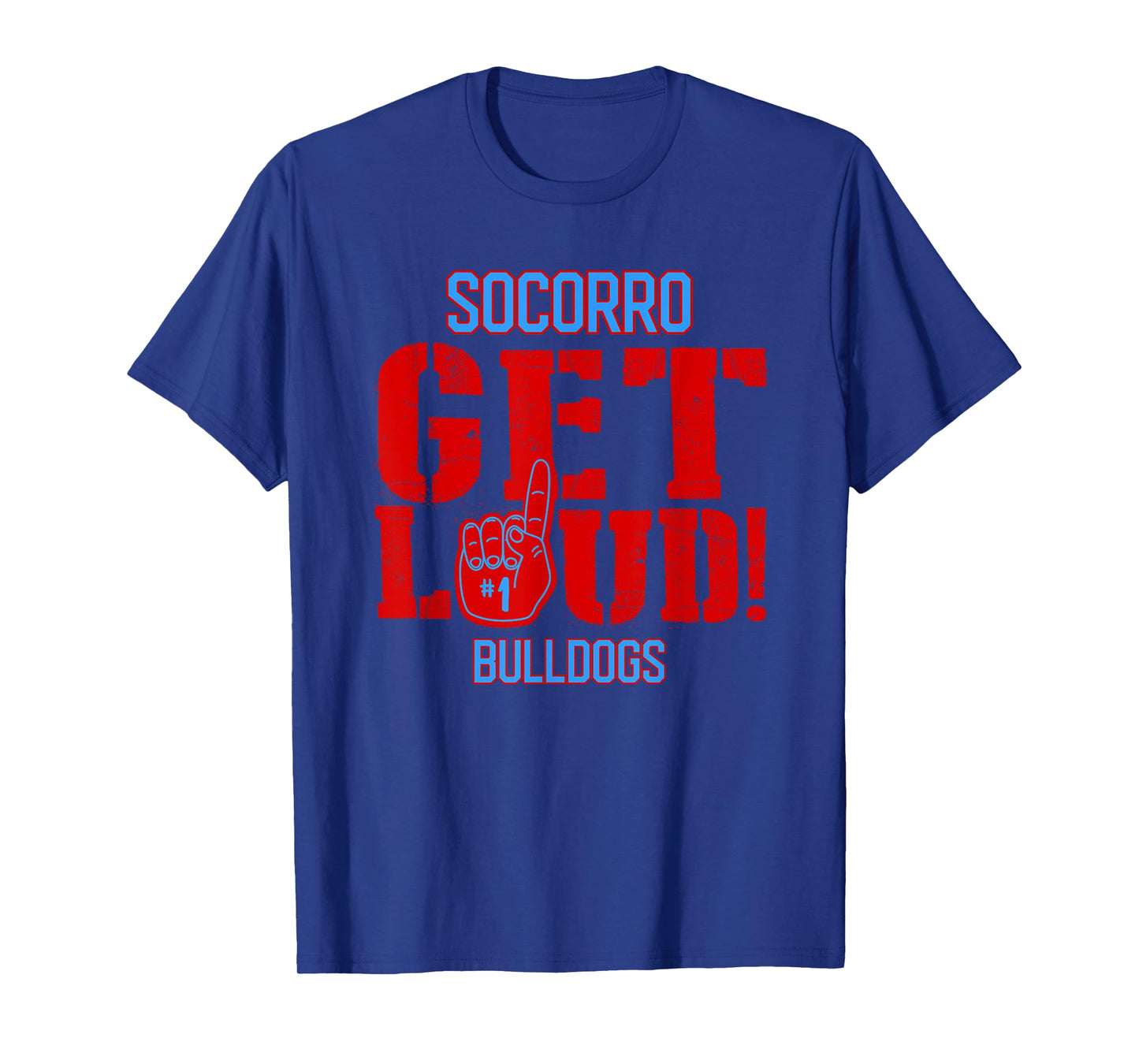 Socorro High School GET LOUD Bulldogs T-Shirt