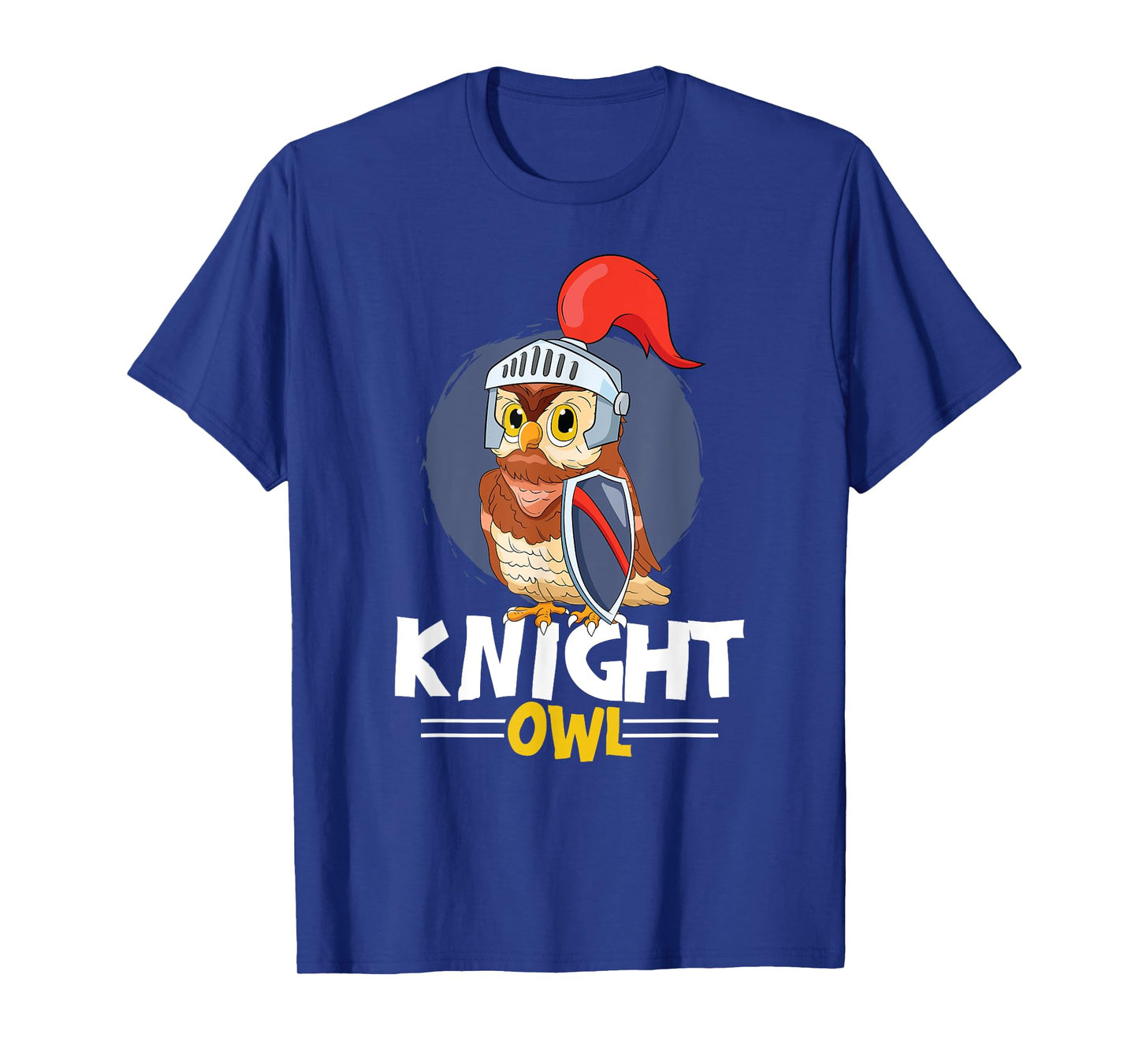 Knight Owl Nocturnal Ornithologist Birds Of Prey T-Shirt