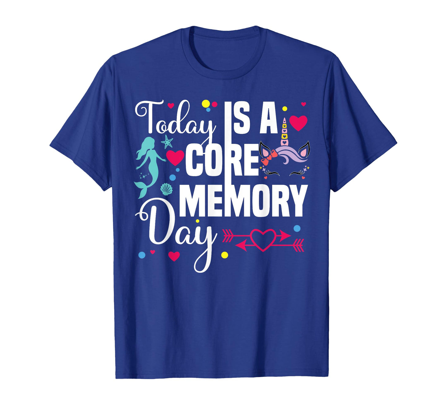 Today Is A Core Memory Day kids girls Emotions Out T-Shirt