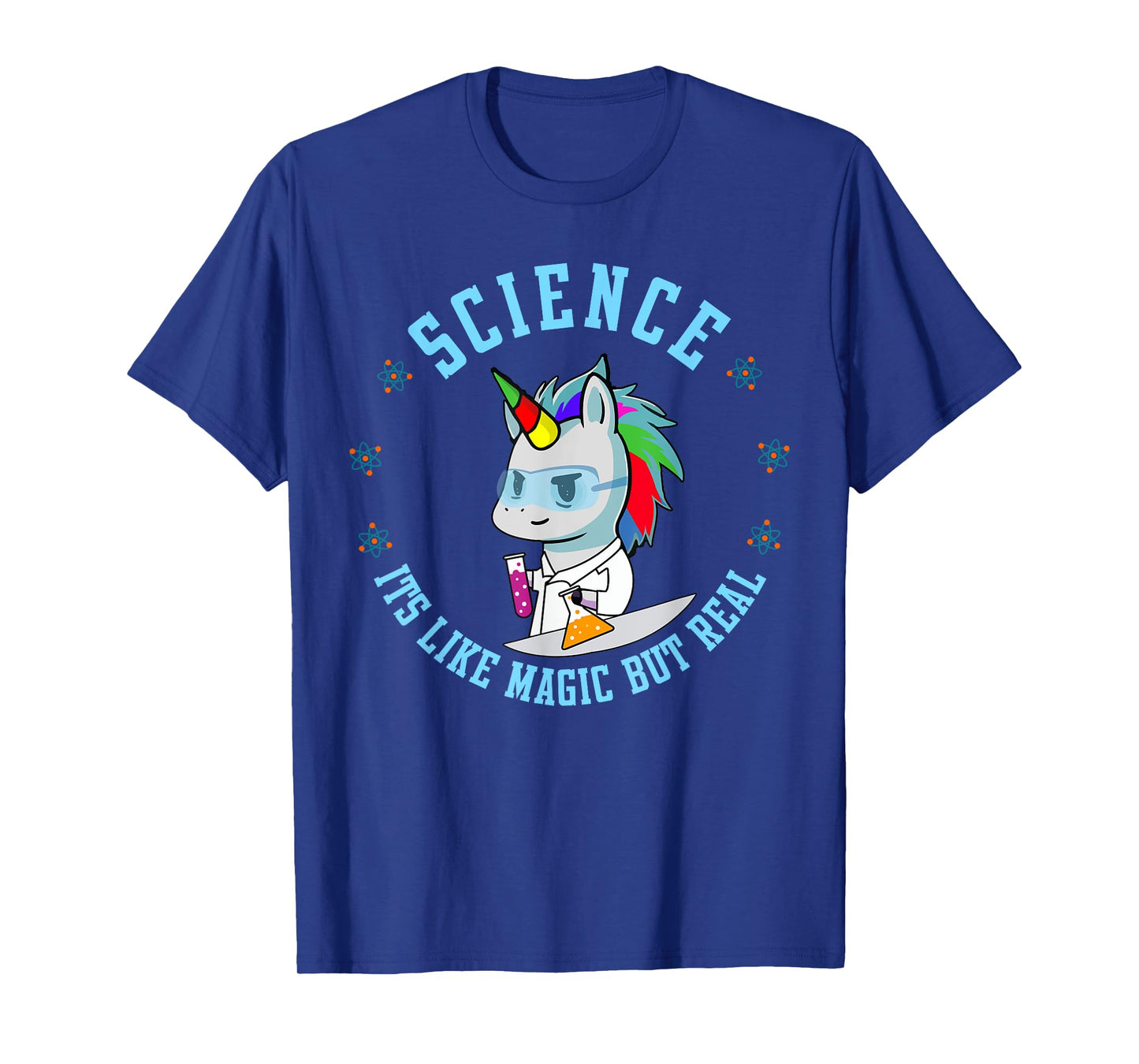 Unicorn Scientist Funny Science Is Like Magic But Real T-Shirt