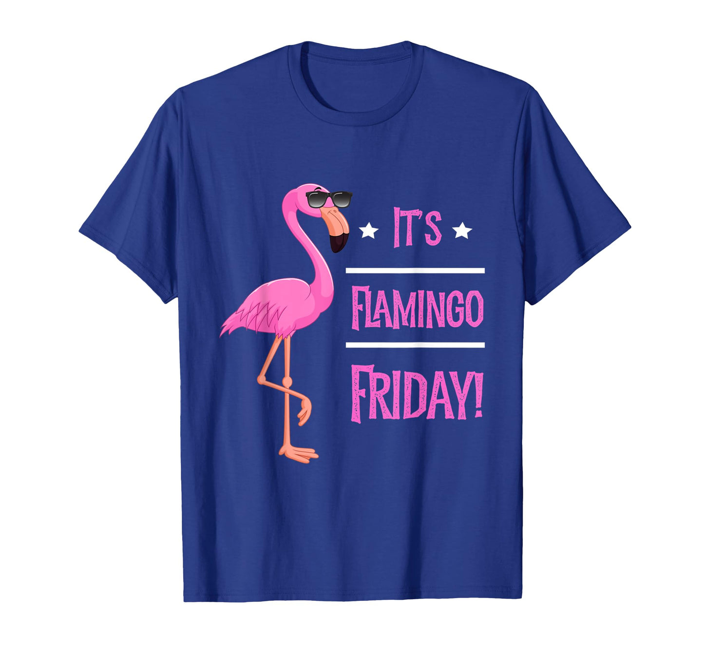 Flamingo It’s Flamingo Friday Birds Wearing Glasses T-Shirt