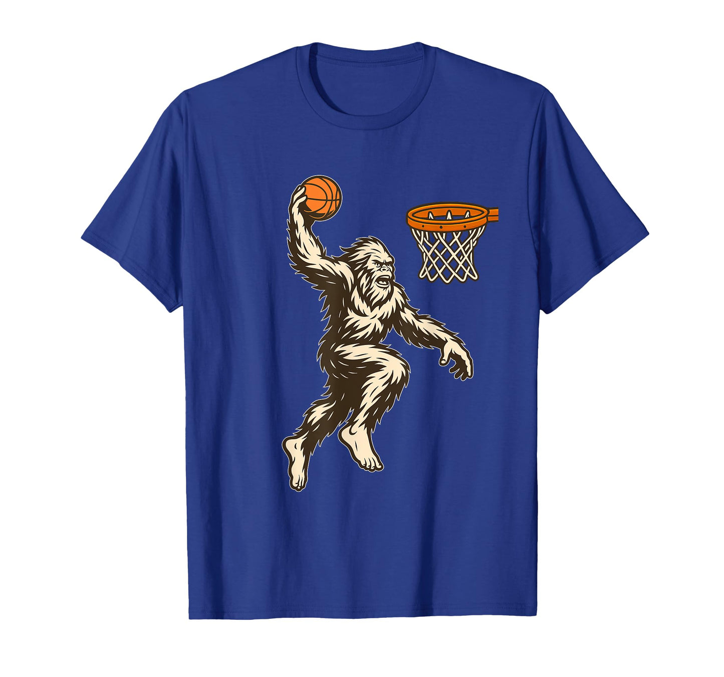 Bigfoot Dunking - Basketball Player Fan Basketball Coach T-Shirt