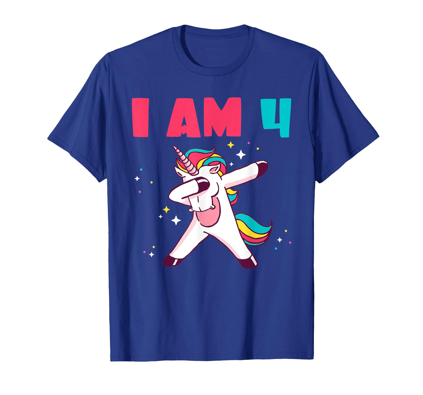 I am 4 Years Magical Unicorn T-Shirt