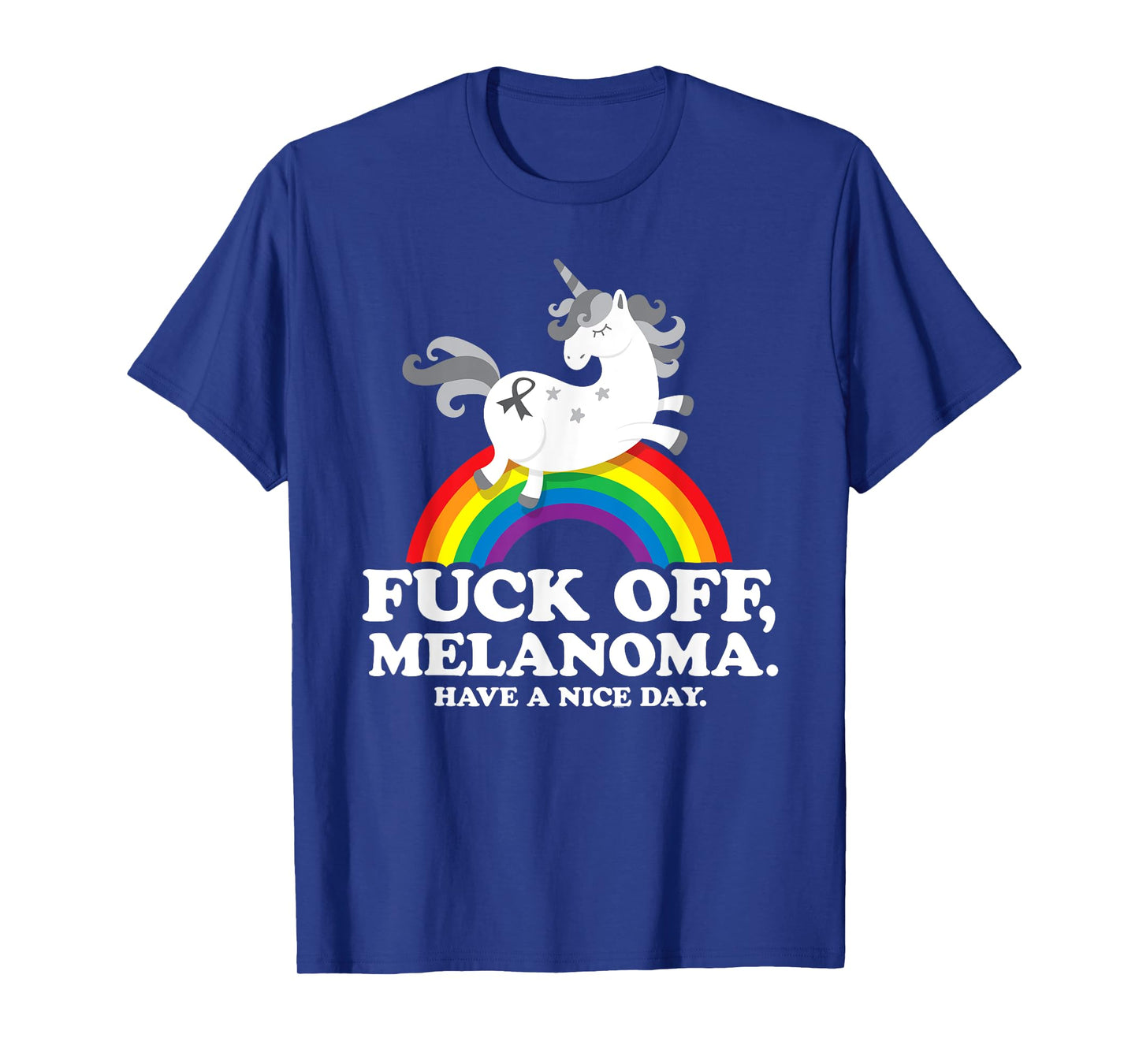 Melanoma Cancer Survivor Shirt | Fuck Melanoma T-Shirt