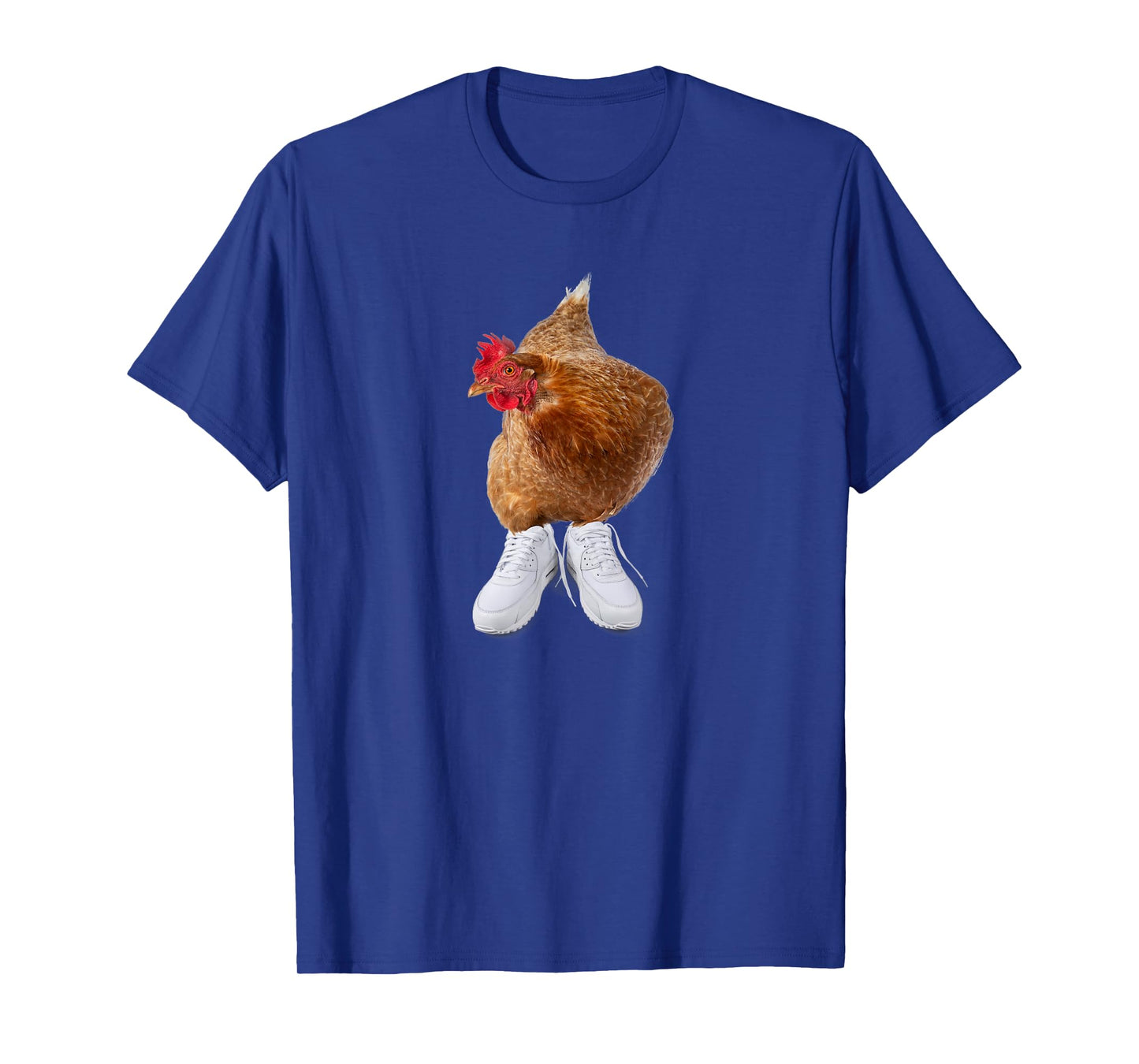 Chicken in Sneakers, Funny Meme Gag Design T-Shirt