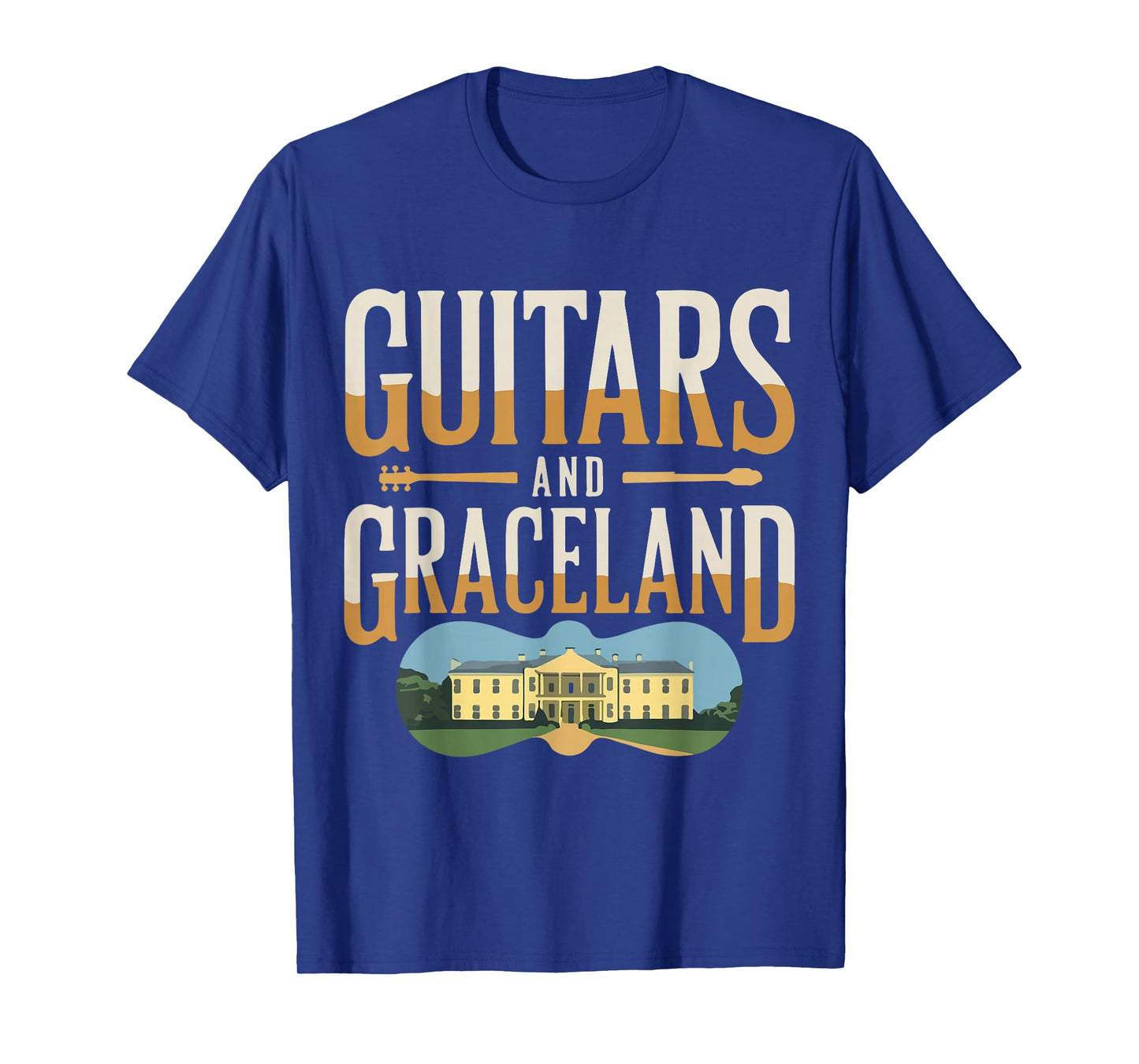 Memphis Guitar Graceland of Tennessee T-Shirt