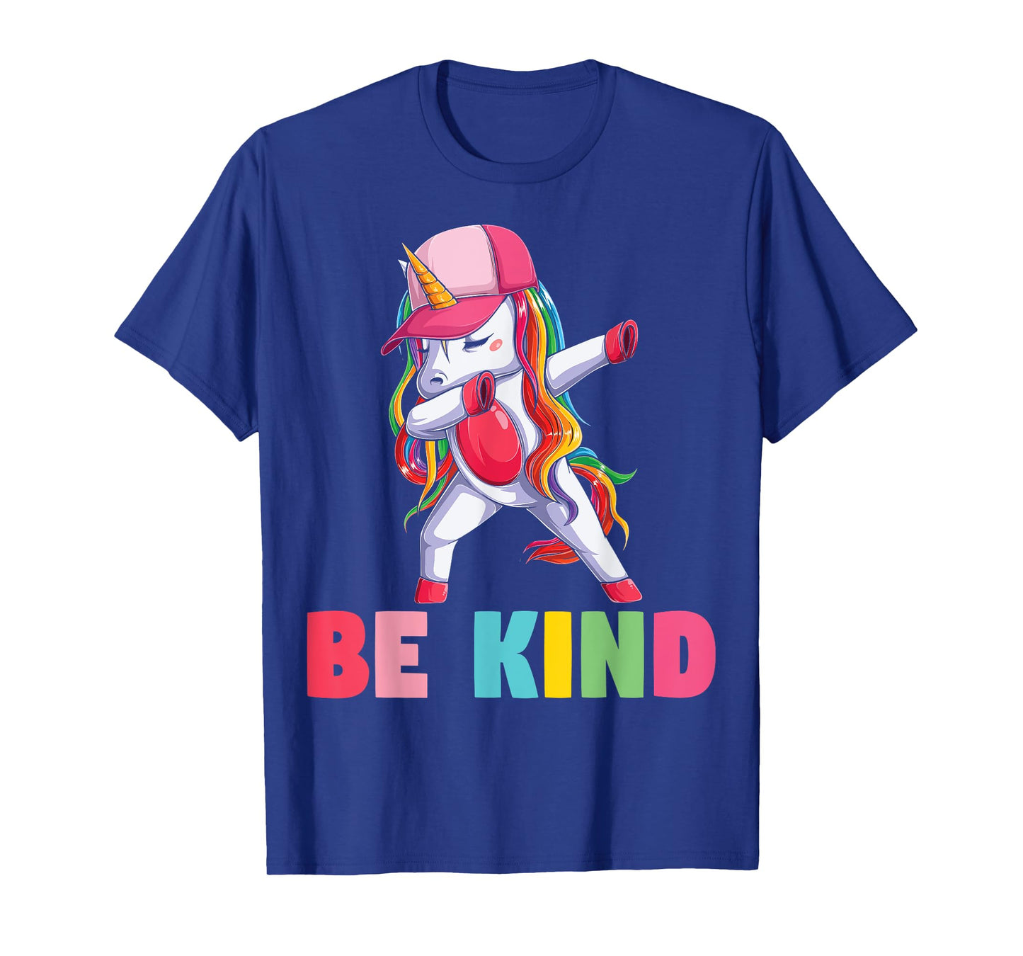 Girls Unicorn Kindness Be Kind Kids T-Shirt