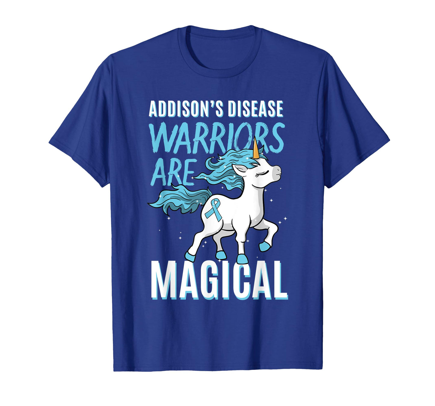 Addison's Disease Warrior Hypocortisolism Unicorn Lover T-Shirt