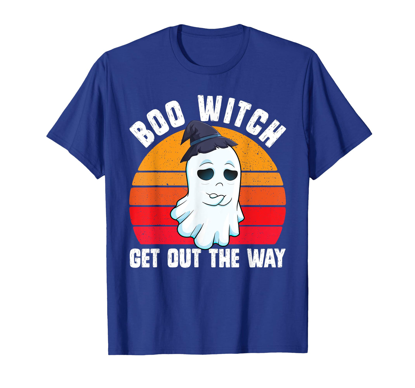 Boo Witch Get Out The Way Funny Halloween Costume Pun T-Shirt