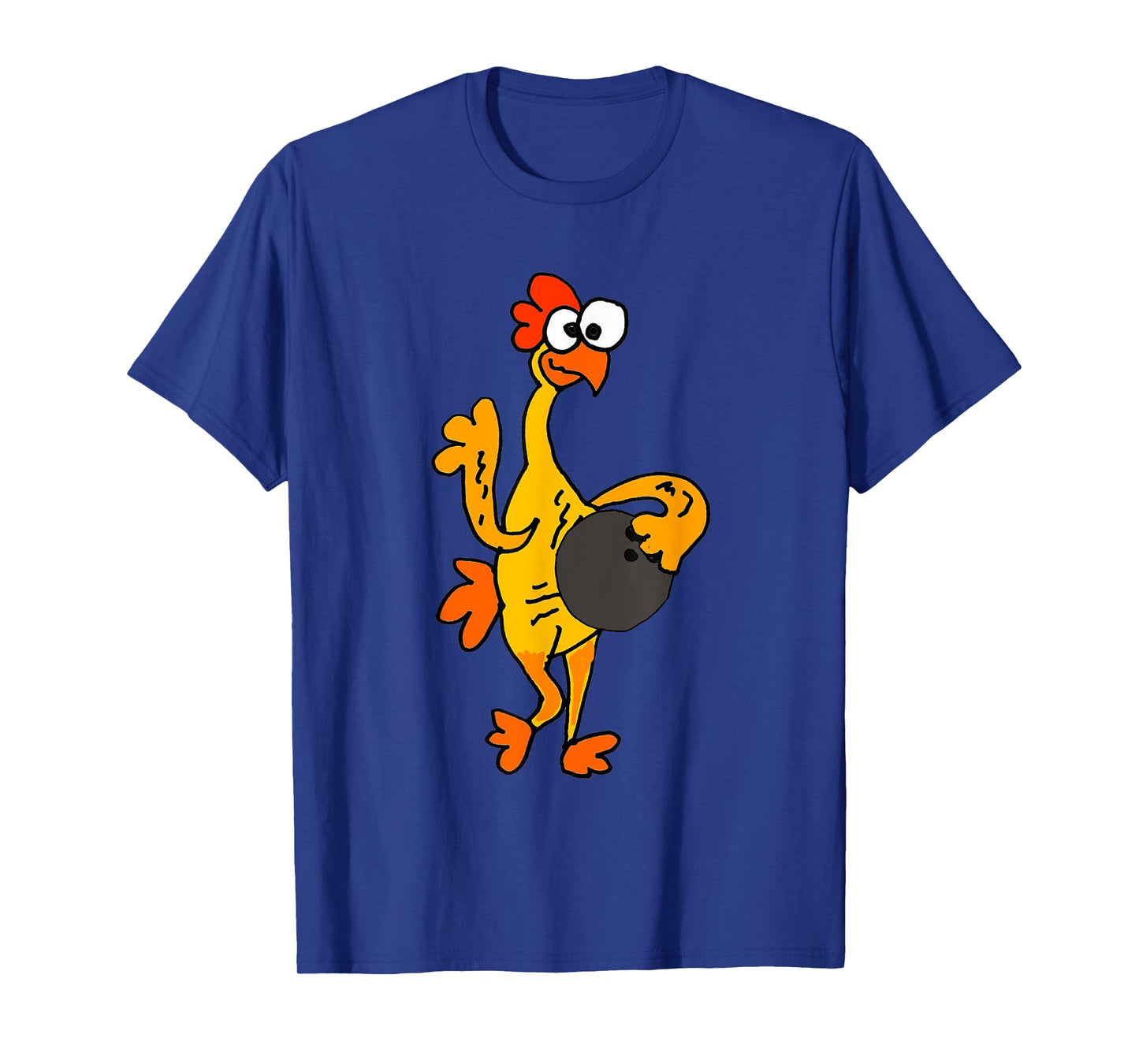 SmileteesSports Funny Rubber Chicken Bowling T-shirt T-Shirt