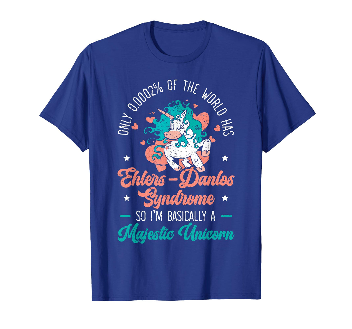 Unicorn Lover Ehlers-Danlos EDS and HSD Awareness Month T-Shirt