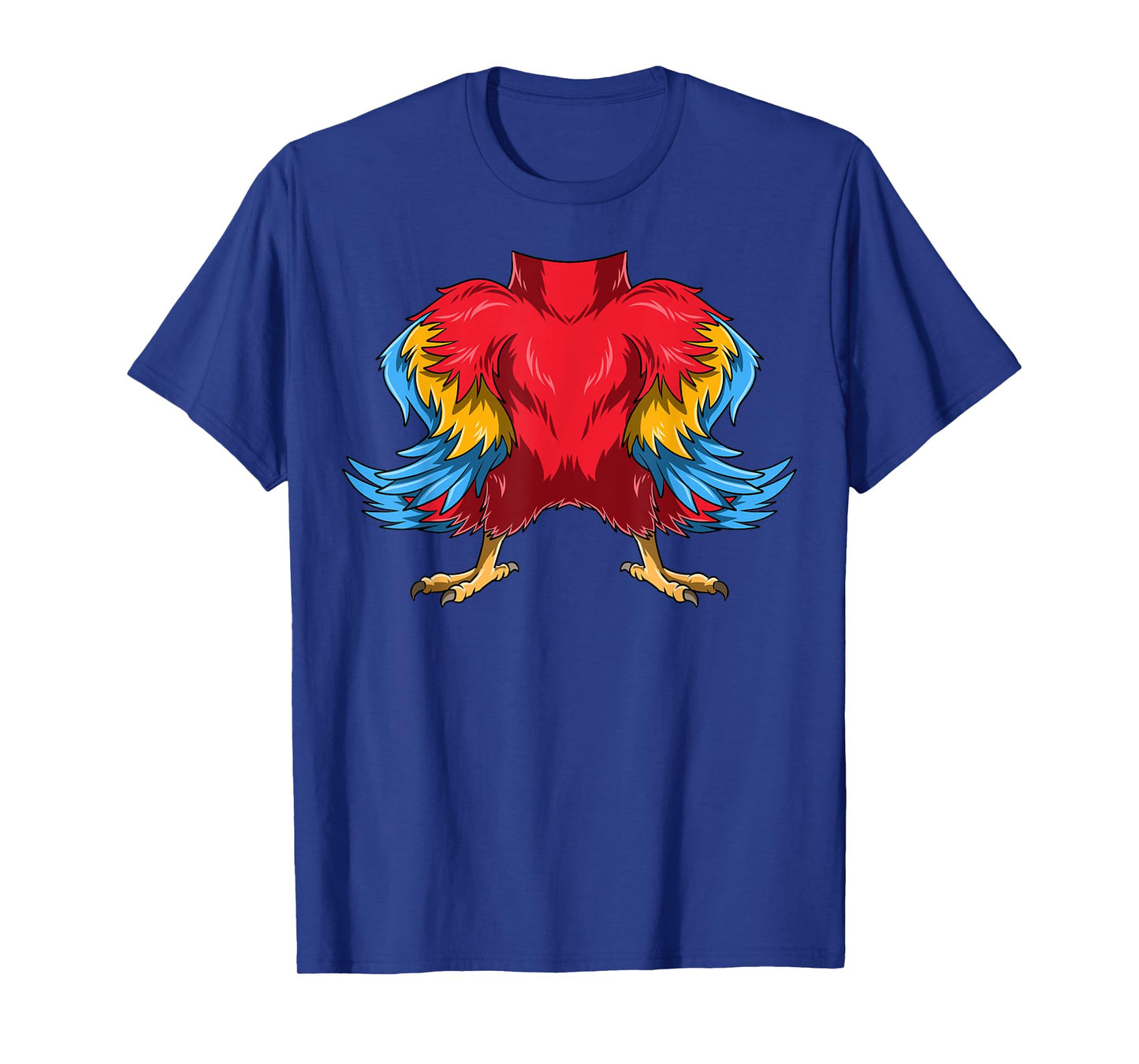 Easy Parrot Costume Parrot Body Headless Parrot Costume T-Shirt