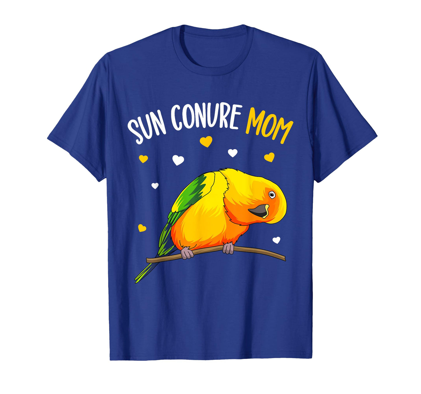 Sun Conure Mom Funny Parrot Bird Lover Women T-Shirt