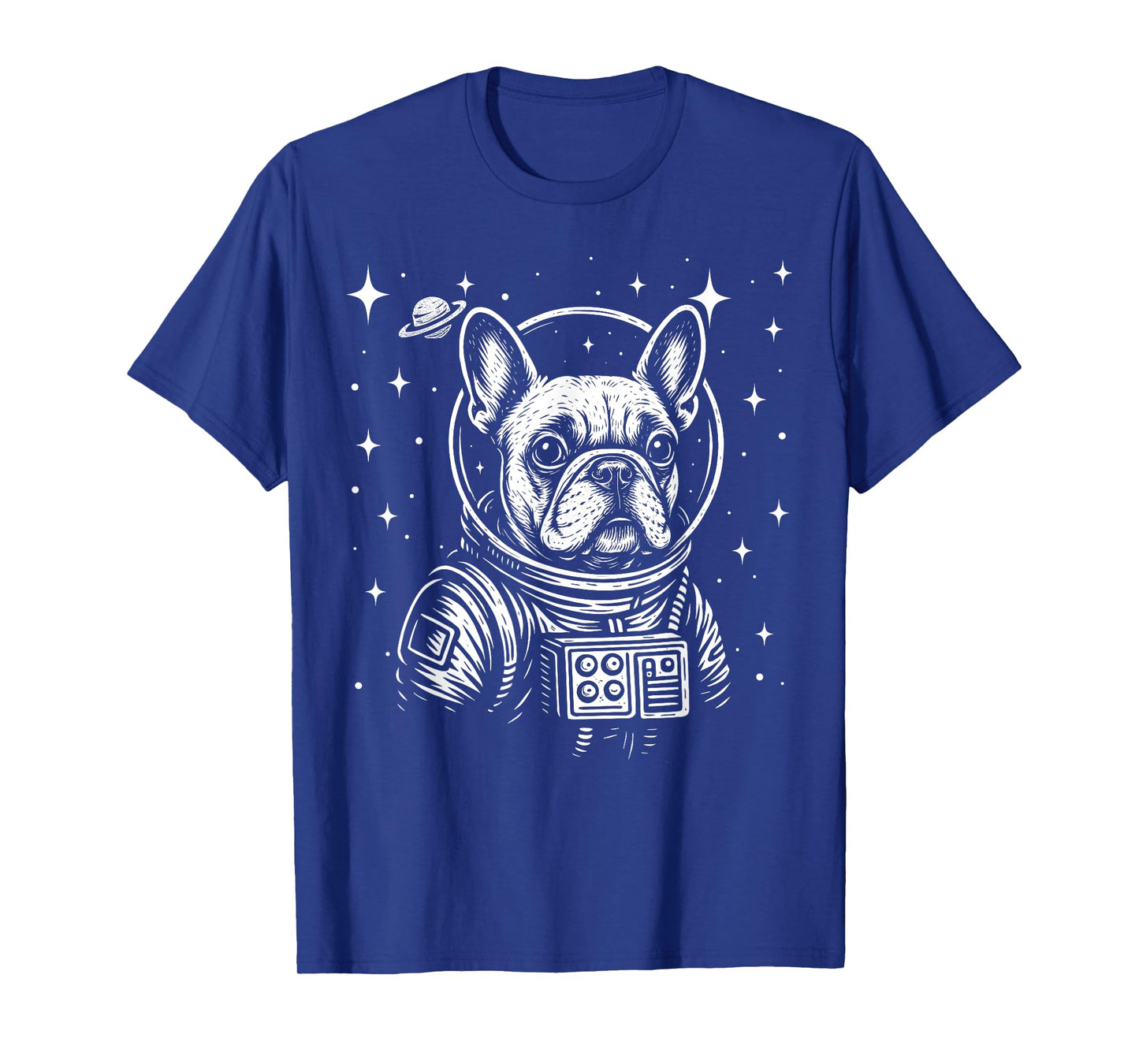 Astronaut French Bulldog Space Galaxy Dog Lovers T-Shirt