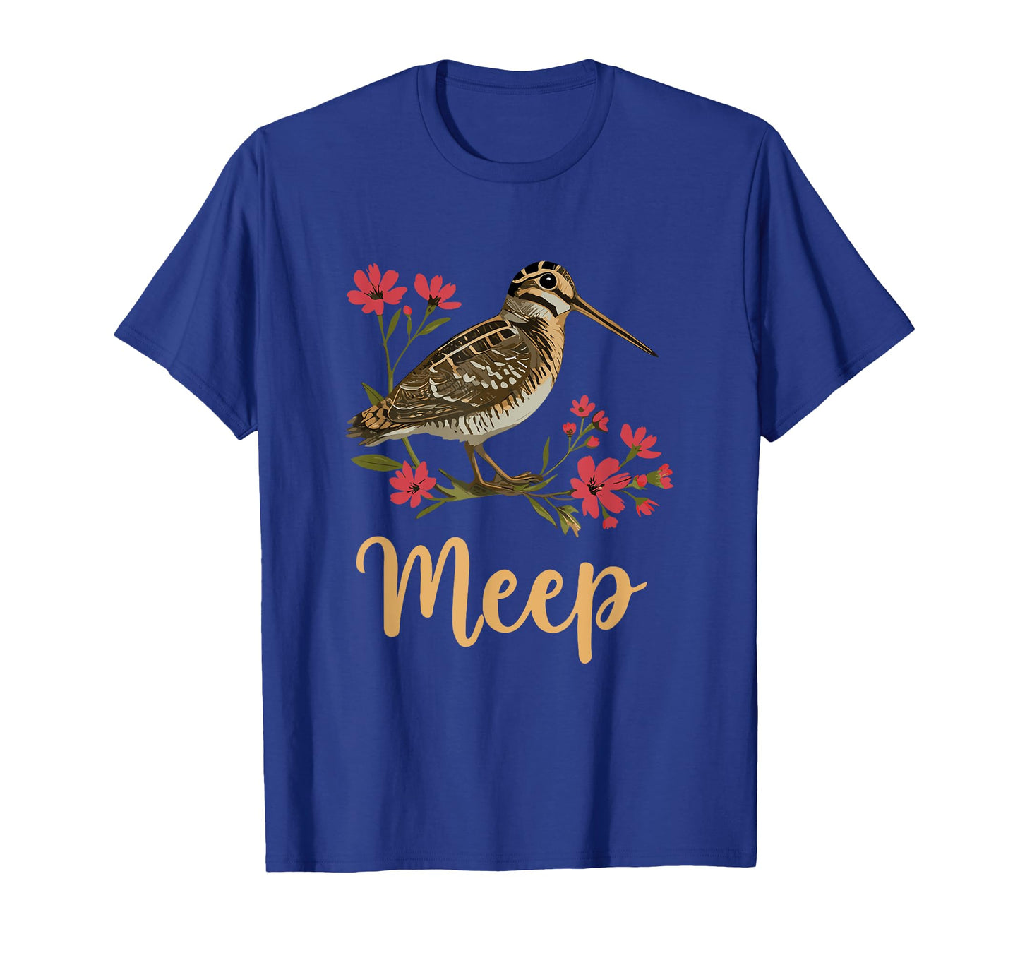 Meep Bird Saying Meep For Women Girls American Woodcock Meep T-Shirt