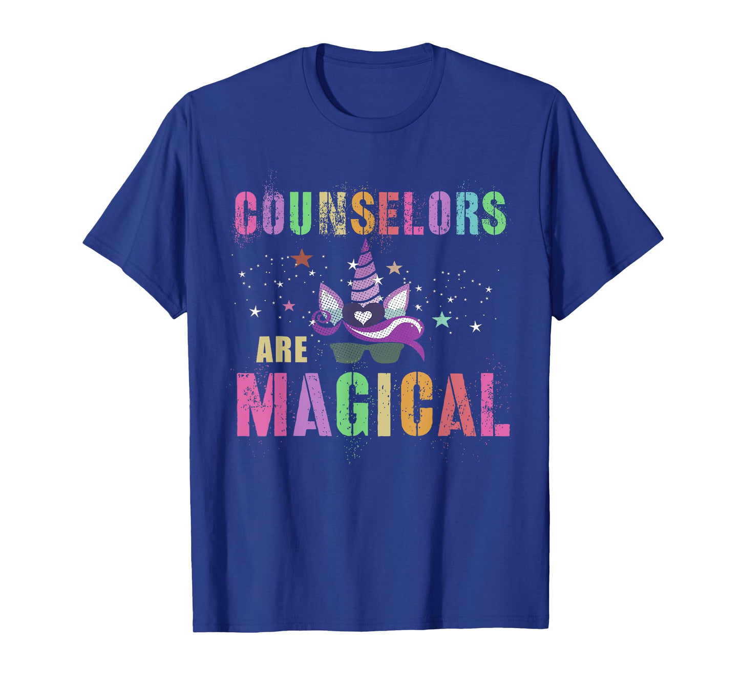 Funny COUNSELORS ARE MAGICAL I'm Unicorn School Counseling T-Shirt