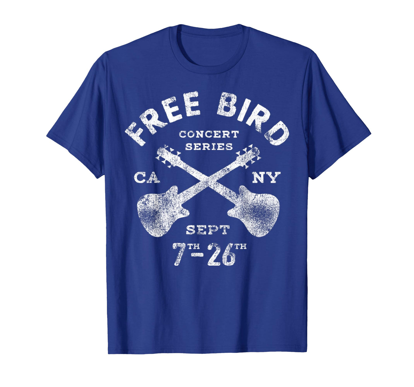 Free Bird Concert Series CA NY T-Shirt