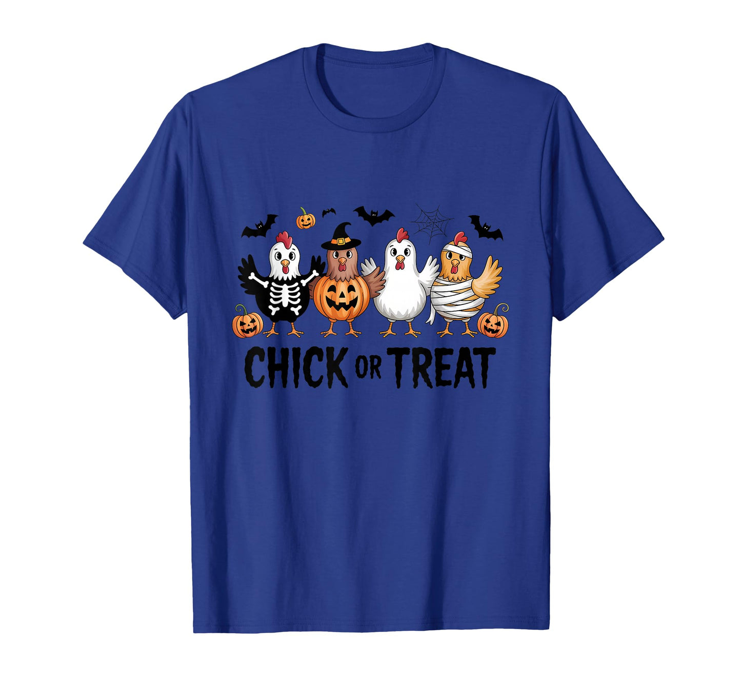 Chick Or Treat Halloween Witch Spooky Chicken T-Shirt