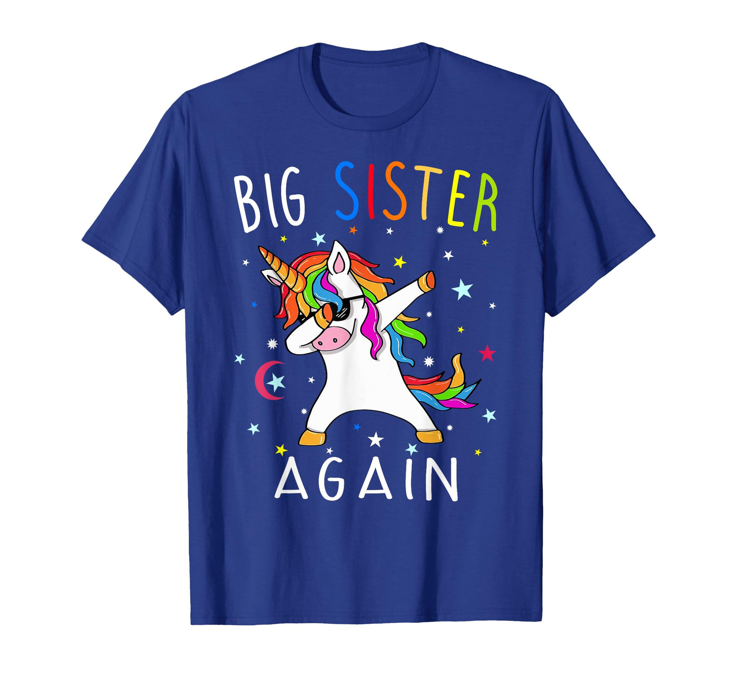 Big Sister Again T-shirt - Sibling older daughter shirt gift T-Shirt