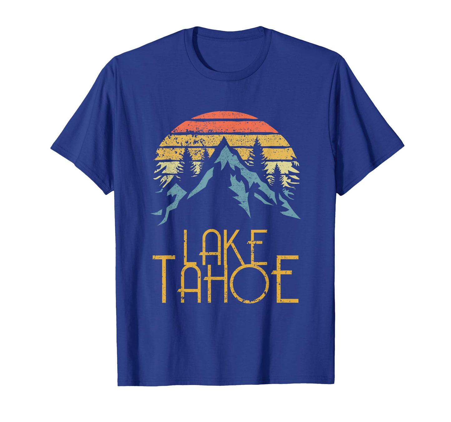 Vintage Lake Tahoe California Nevada Retro T Shirt T-Shirt
