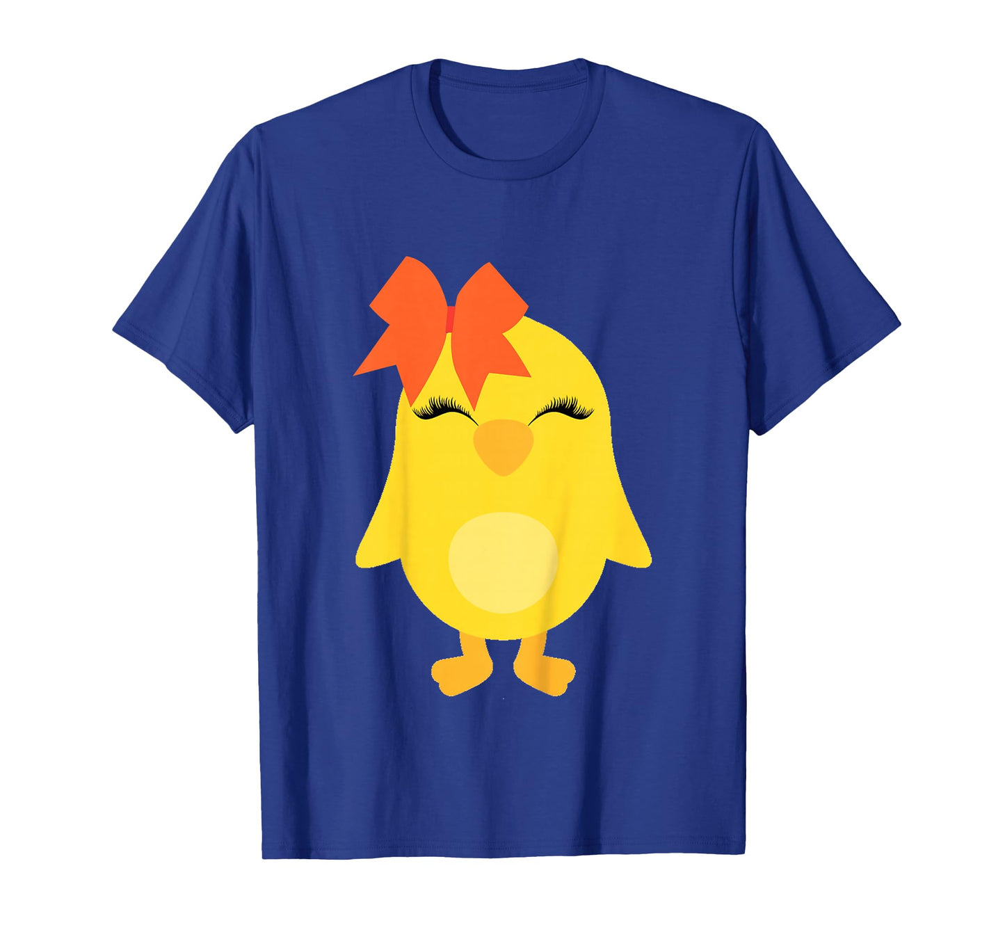 Chick with Bow for Girls Easter Toddler Baby Chicken T-Shirt