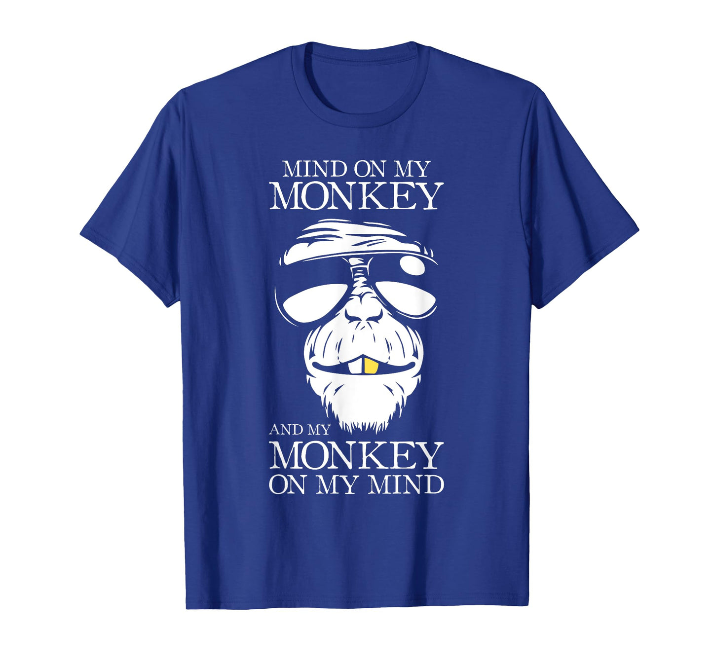 Gorilla Shirt | Mind On My Monkey | Motivational Ape Tee T-Shirt