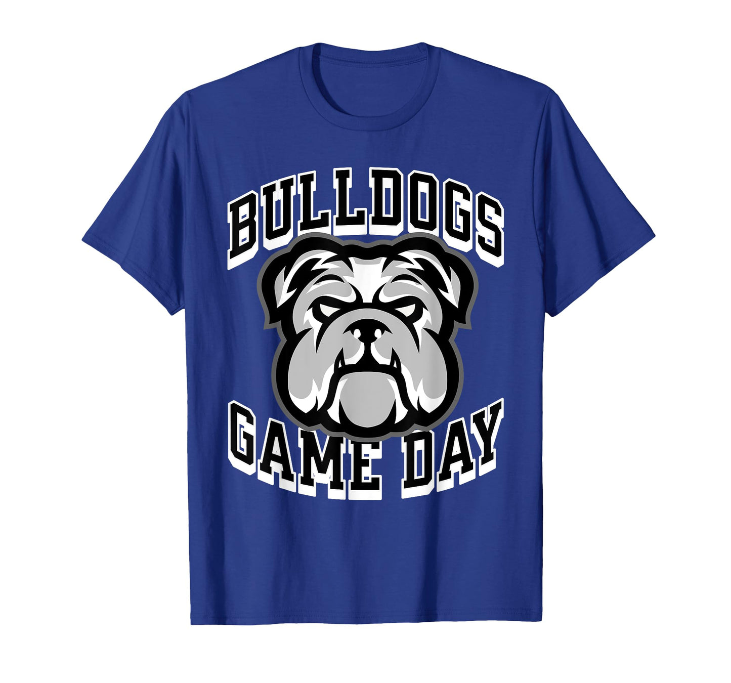 Bulldogs Game Day Sports Baseball Football Print Mom Dad T-Shirt