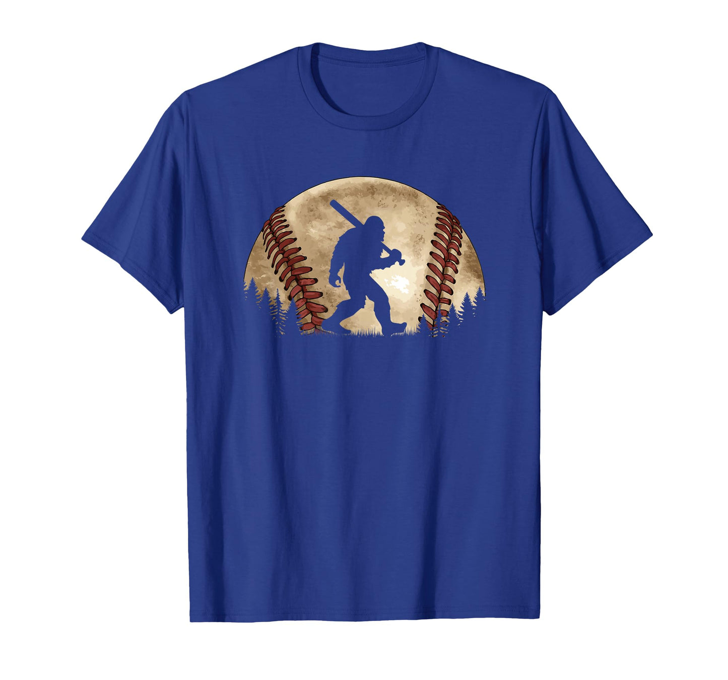 Funny Bigfoot Baseball Sasquatch T-Shirt