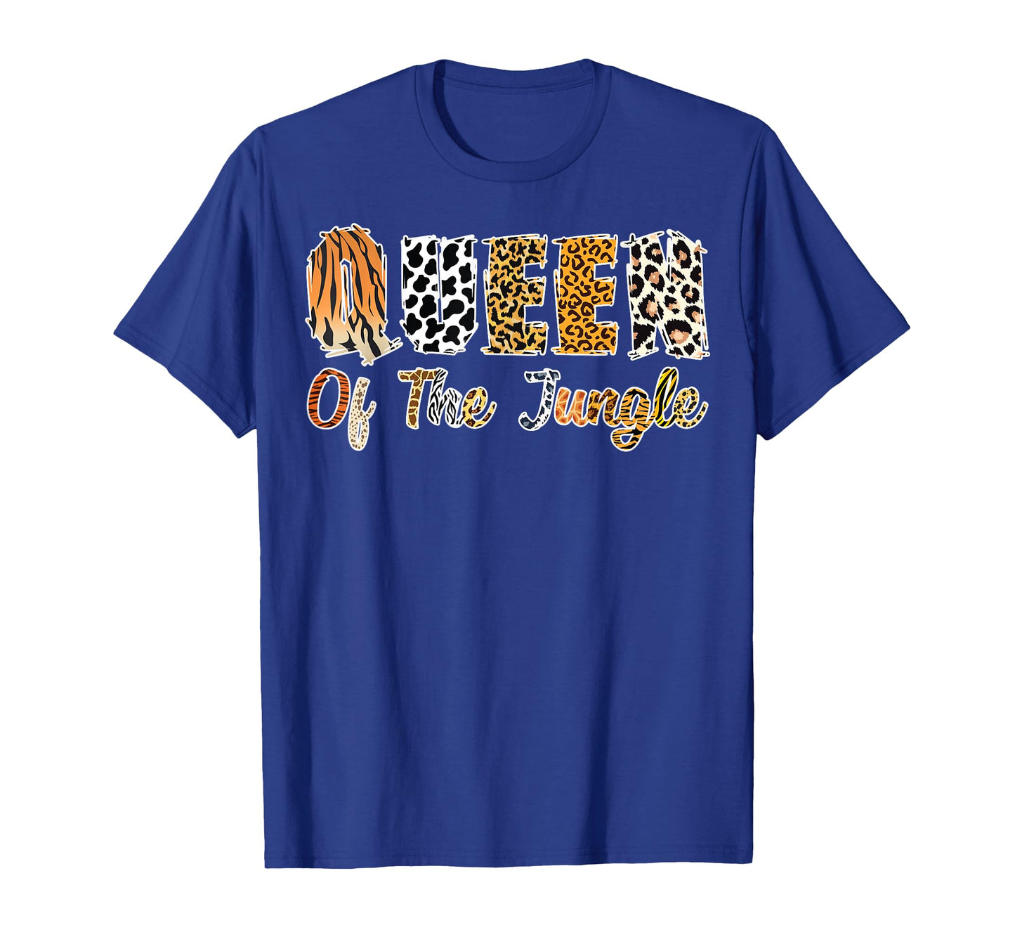 Queen Of The Jungle Birthday Zoo Safari Jungle Animal Family T-Shirt