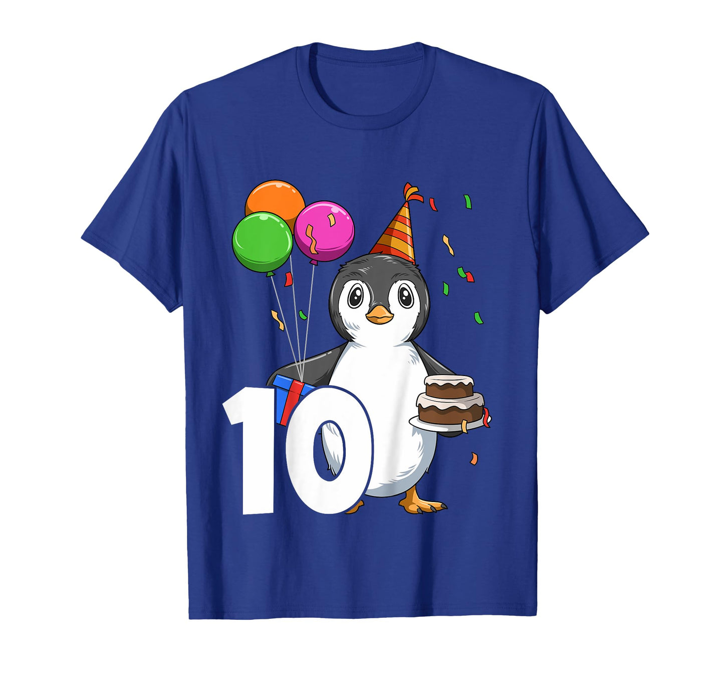 Penguin Birthday 10 Penguin 10th Birthday Penguin Party 10th T-Shirt