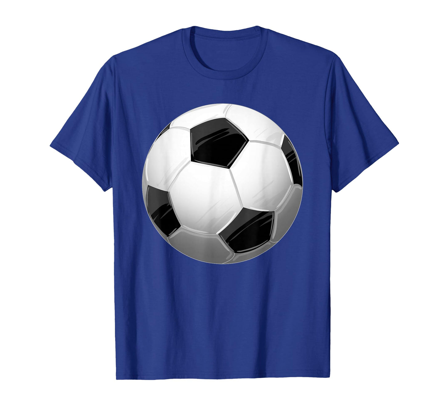 Black White Soccer Ball Cool Sports Football Player Gift T-Shirt