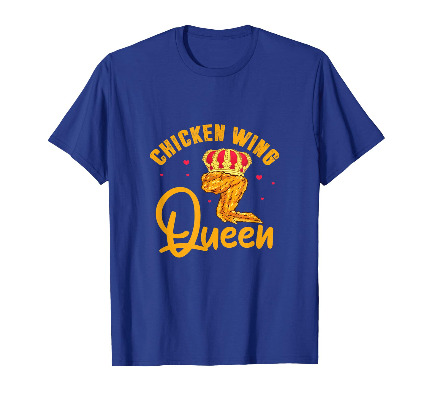 Chicken Wing Queen Black T-Shirt - Women's Small