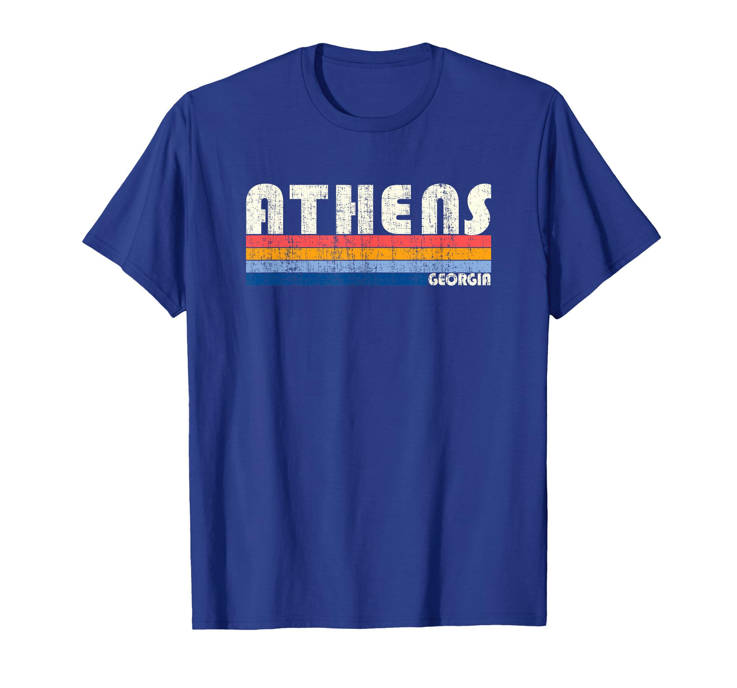Retro Vintage 70s 80s Style Athens, GA T-Shirt