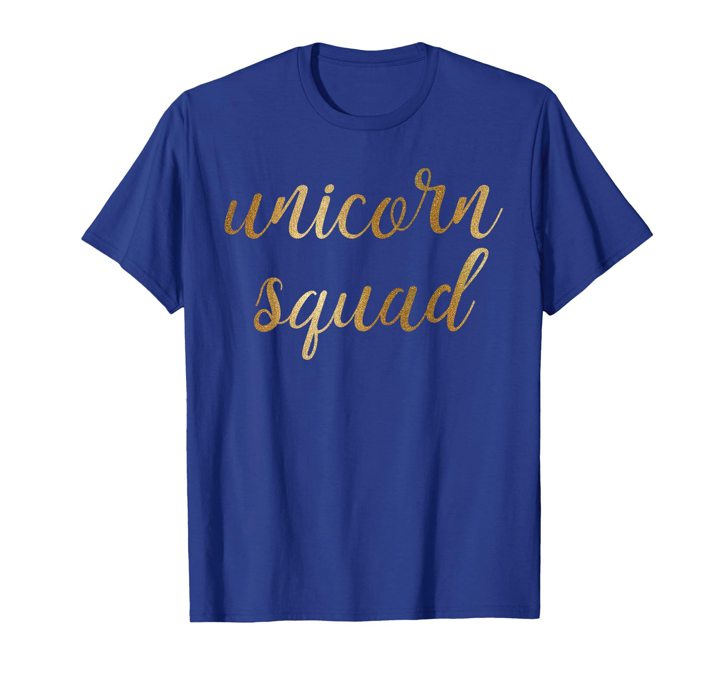 Gold Unicorn Squad Shirt Unicorn Shirt T-Shirt