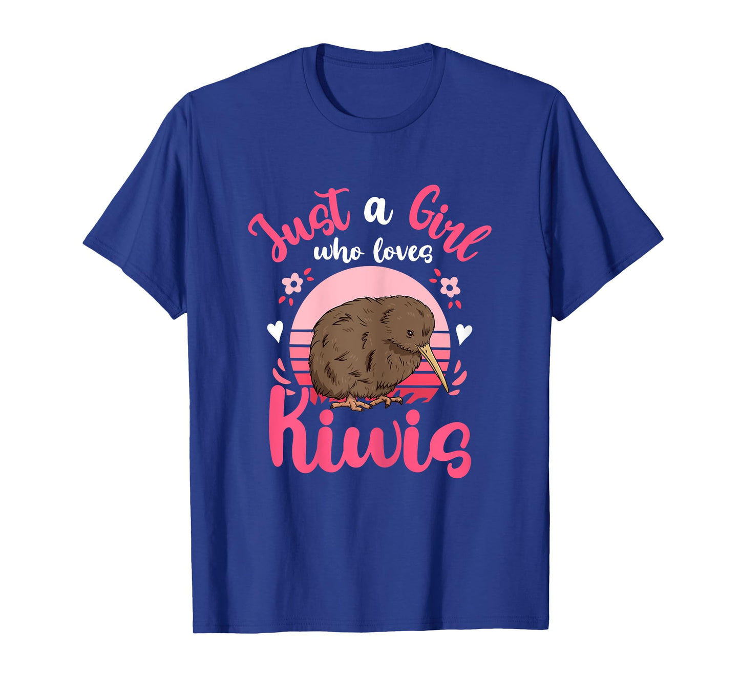 Kiwi Birds Just a Girl Who Loves Kiwis T-Shirt