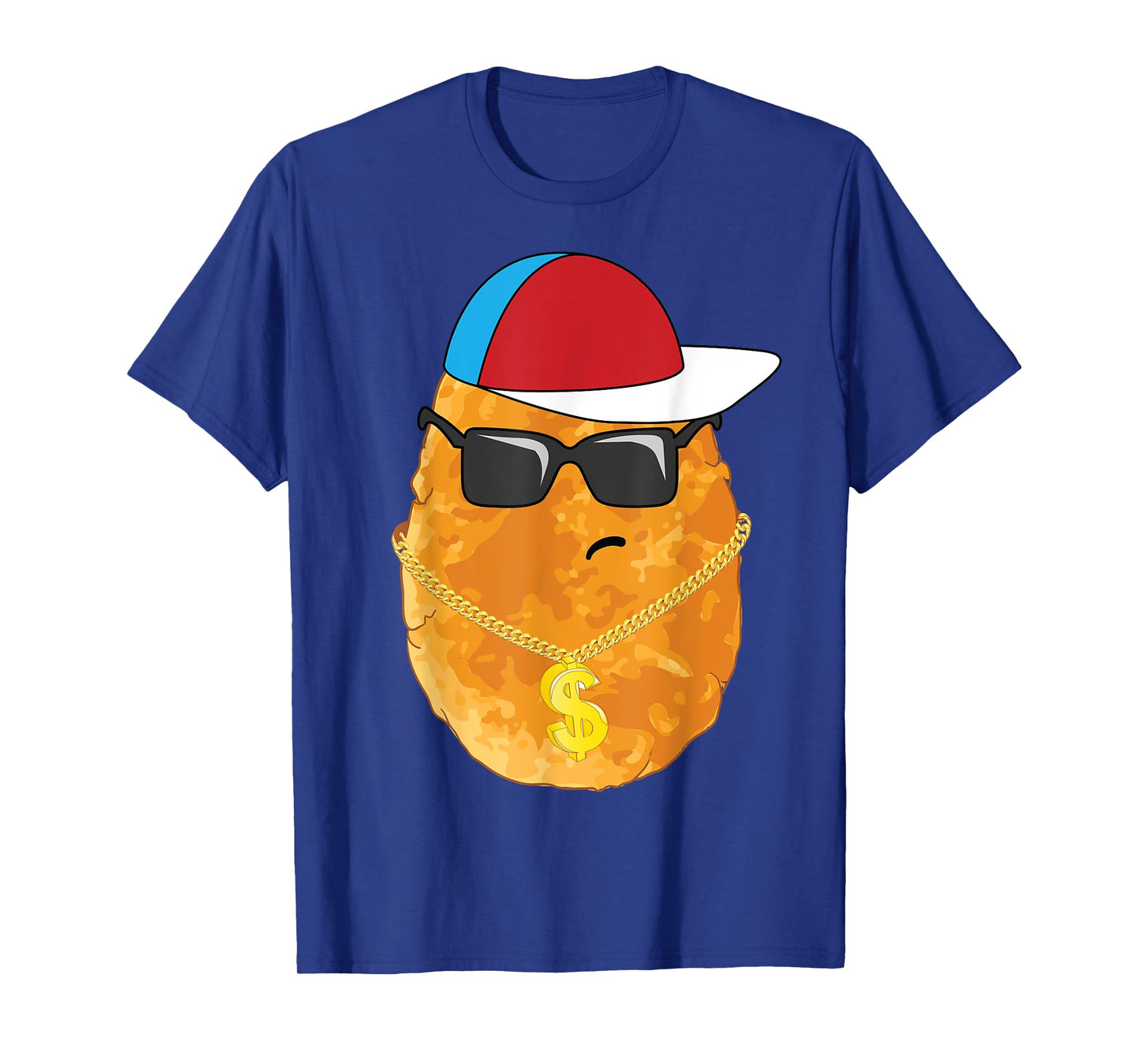 Cool Chicken Nugget Art For Boys Kids Chicken Nugget Lover T-Shirt