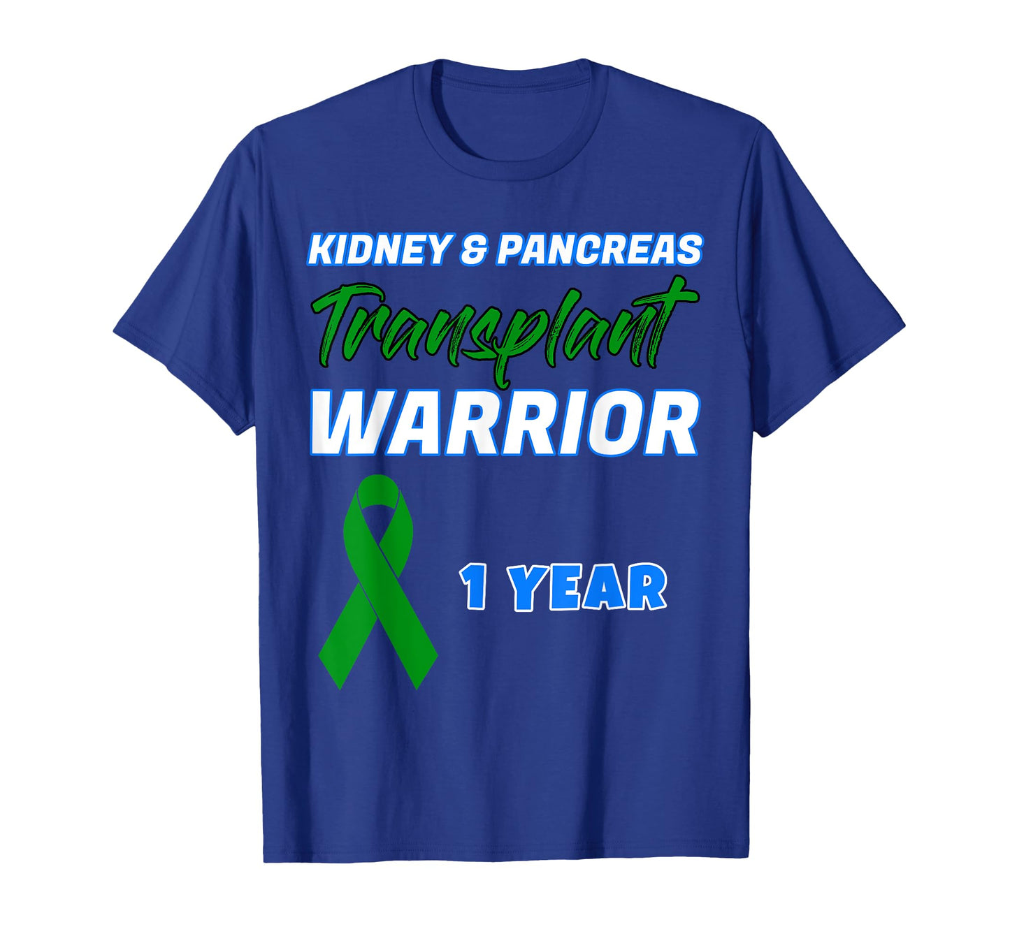 Kidney Pancreas Transplant First Anniversary One Year gift T-Shirt