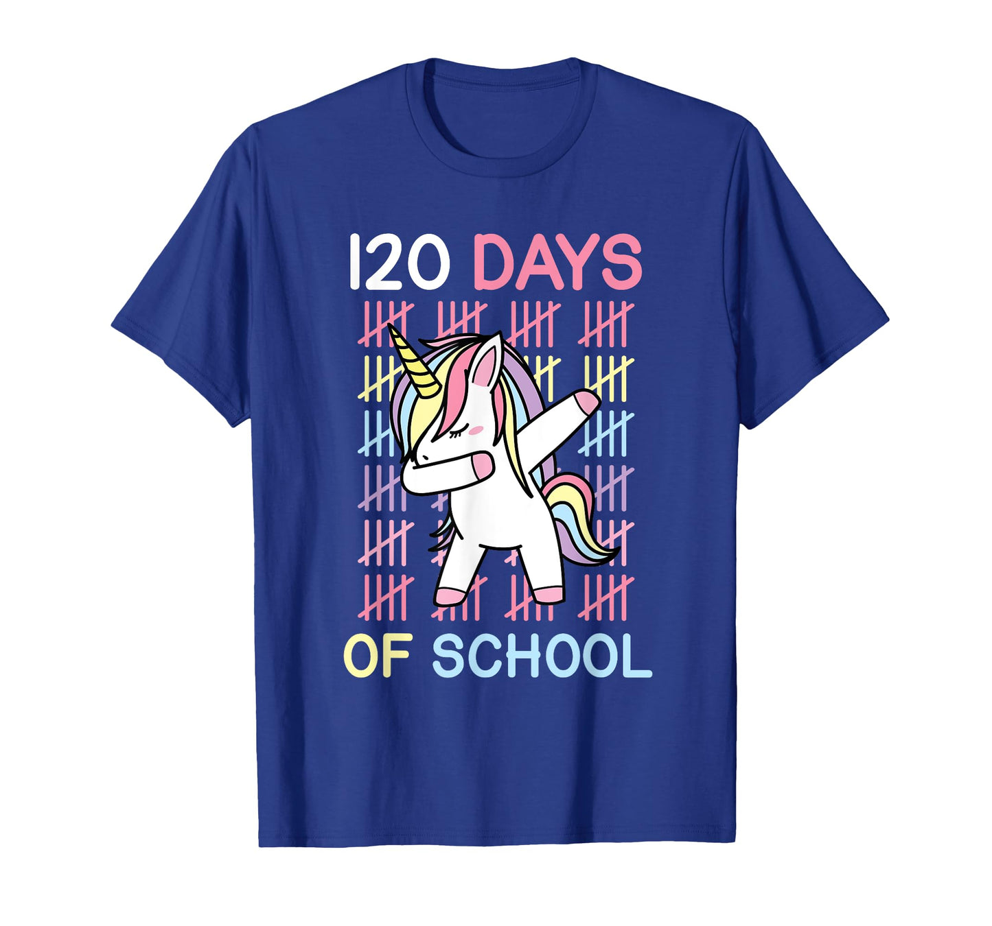 1st Grade 120 Days of School Unicorn Shirt Teacher Kids T-Shirt