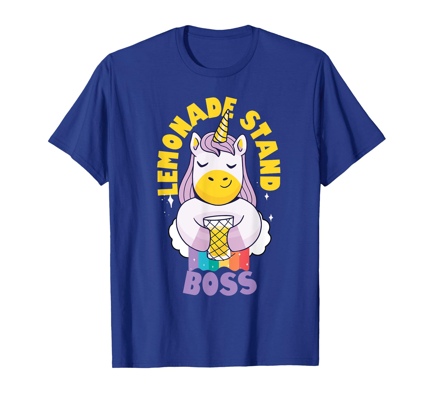 Lemonade Stand Boss Entrepreneur Kids - Unicorn T-Shirt