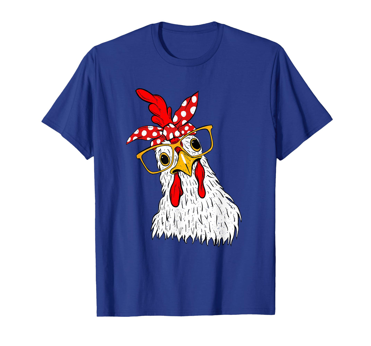 Chicken Bandana Girl - Poultry Owner Rancher Farmer Backyard T-Shirt