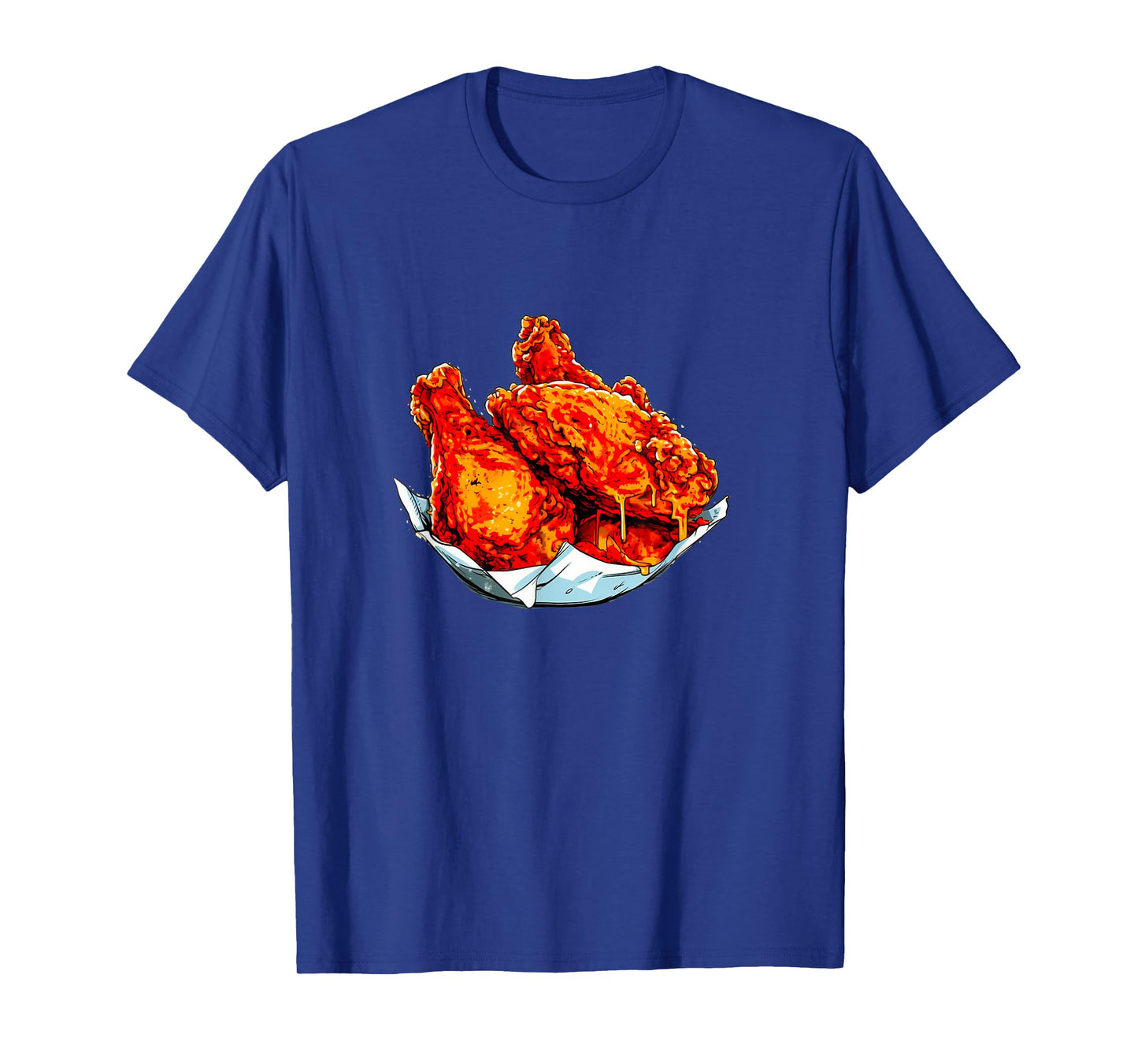 Fried Chicken Funny Men Women Chicken Wings Fast food Lover T-Shirt