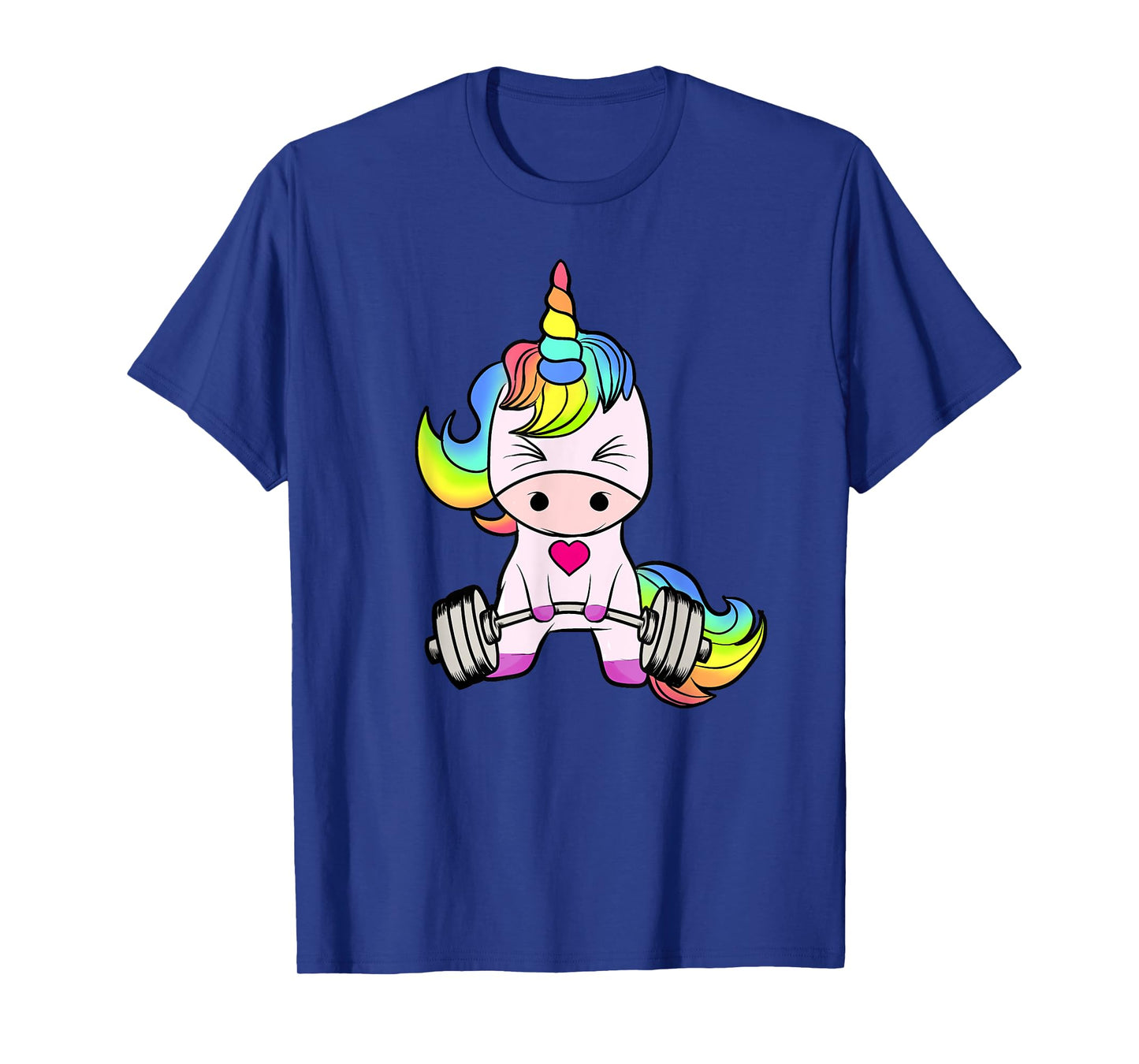 Unicorn Gym T-Shirt, Unicorn Weightlifting Shirt T-Shirt