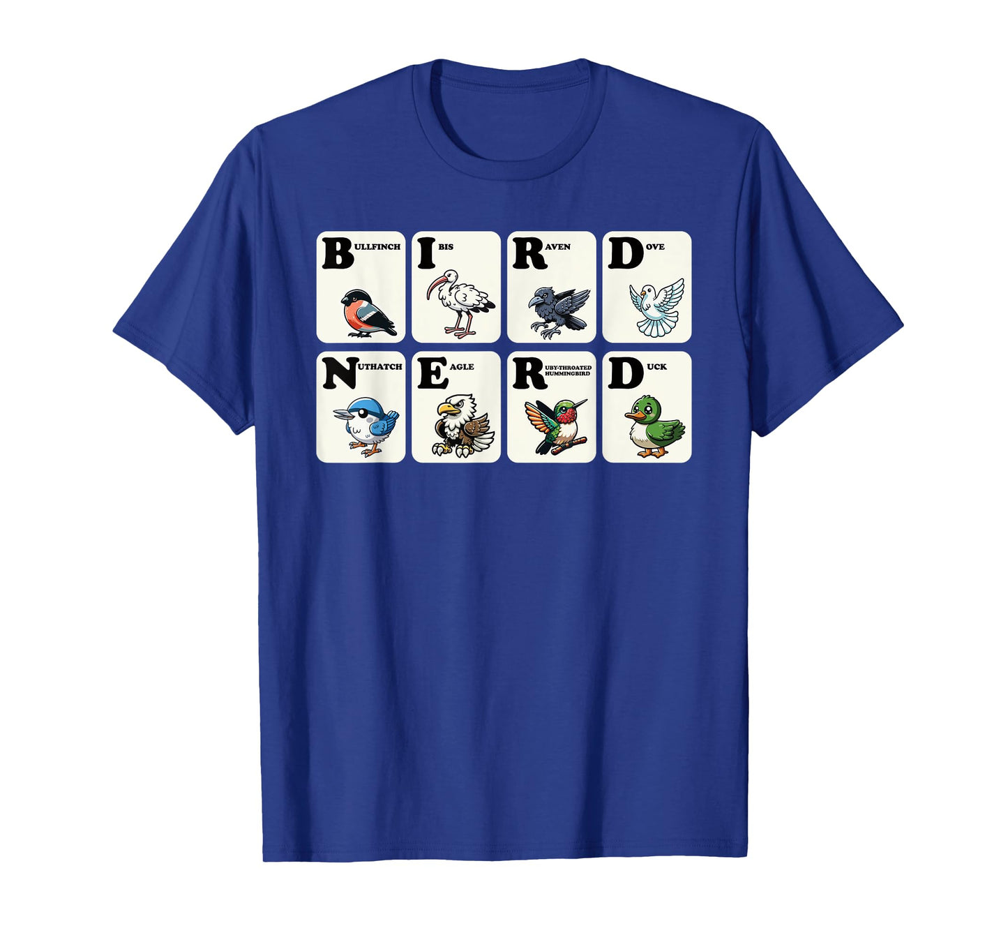 Bird Nerd Funny Bird Lover Bird Watching Birding T-Shirt